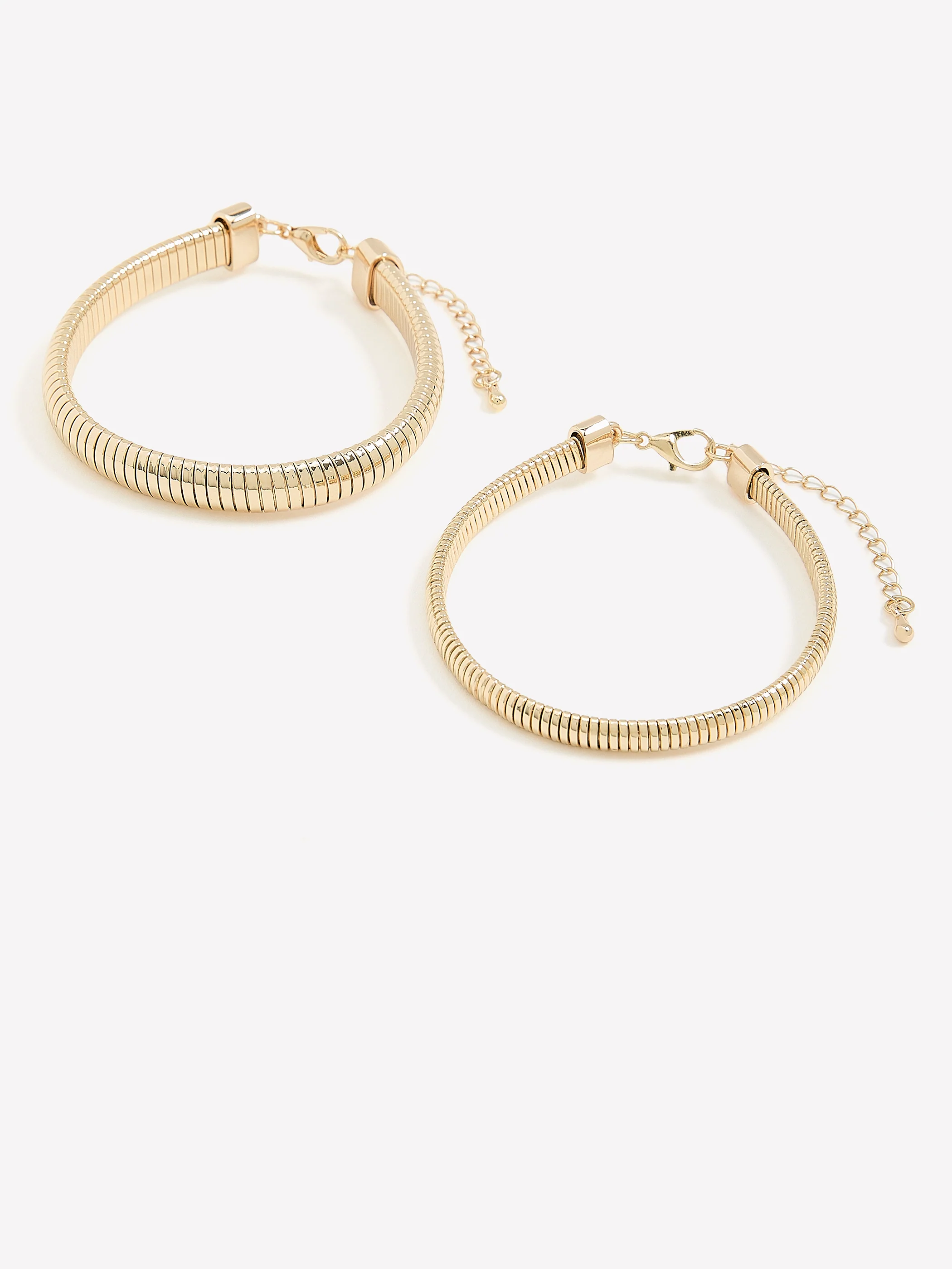 Snake-Chain Bracelets - Set of 2 - Image 3