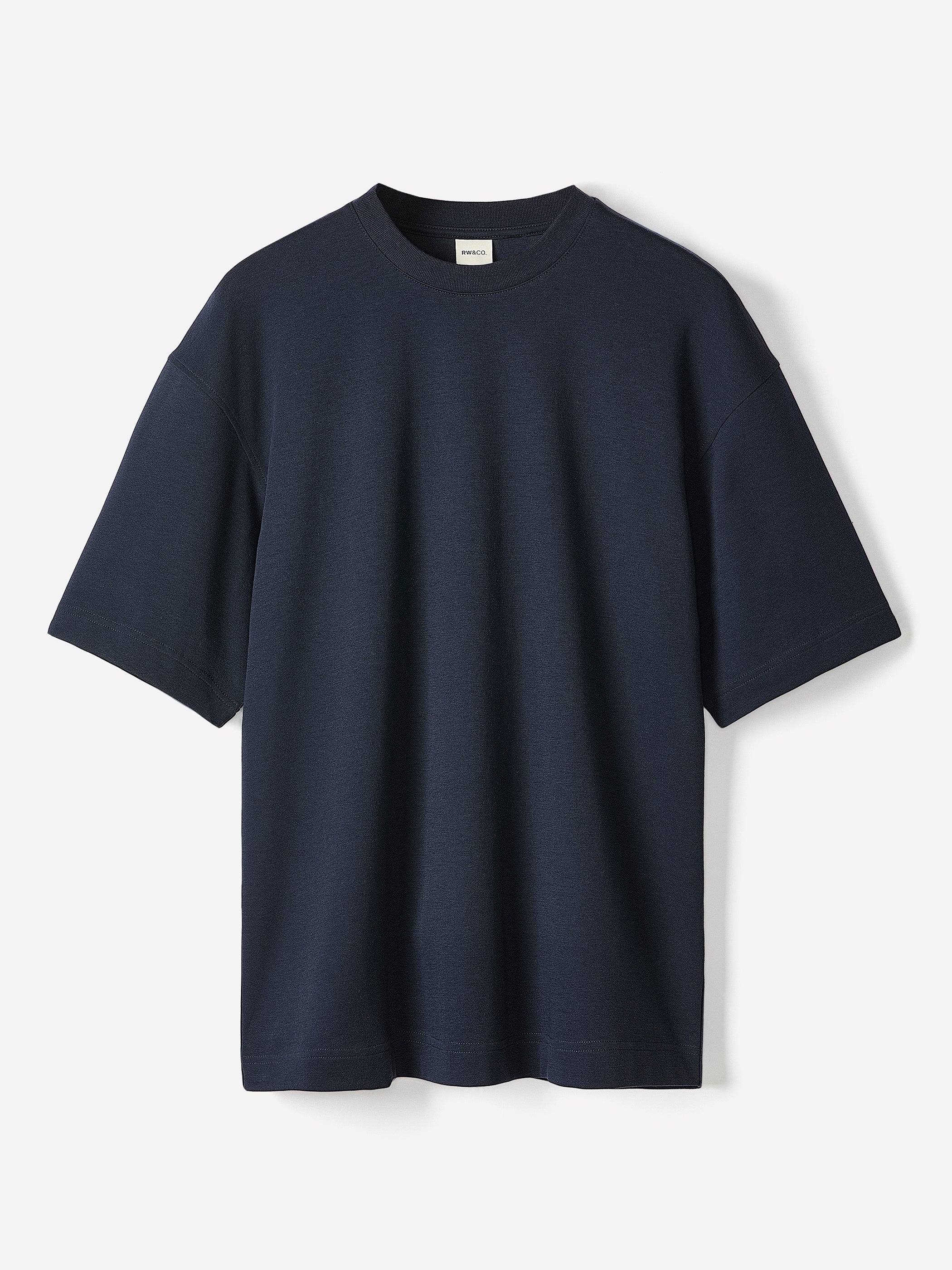 Oversized Short-Sleeve Crew-Neck Tee - Image 15