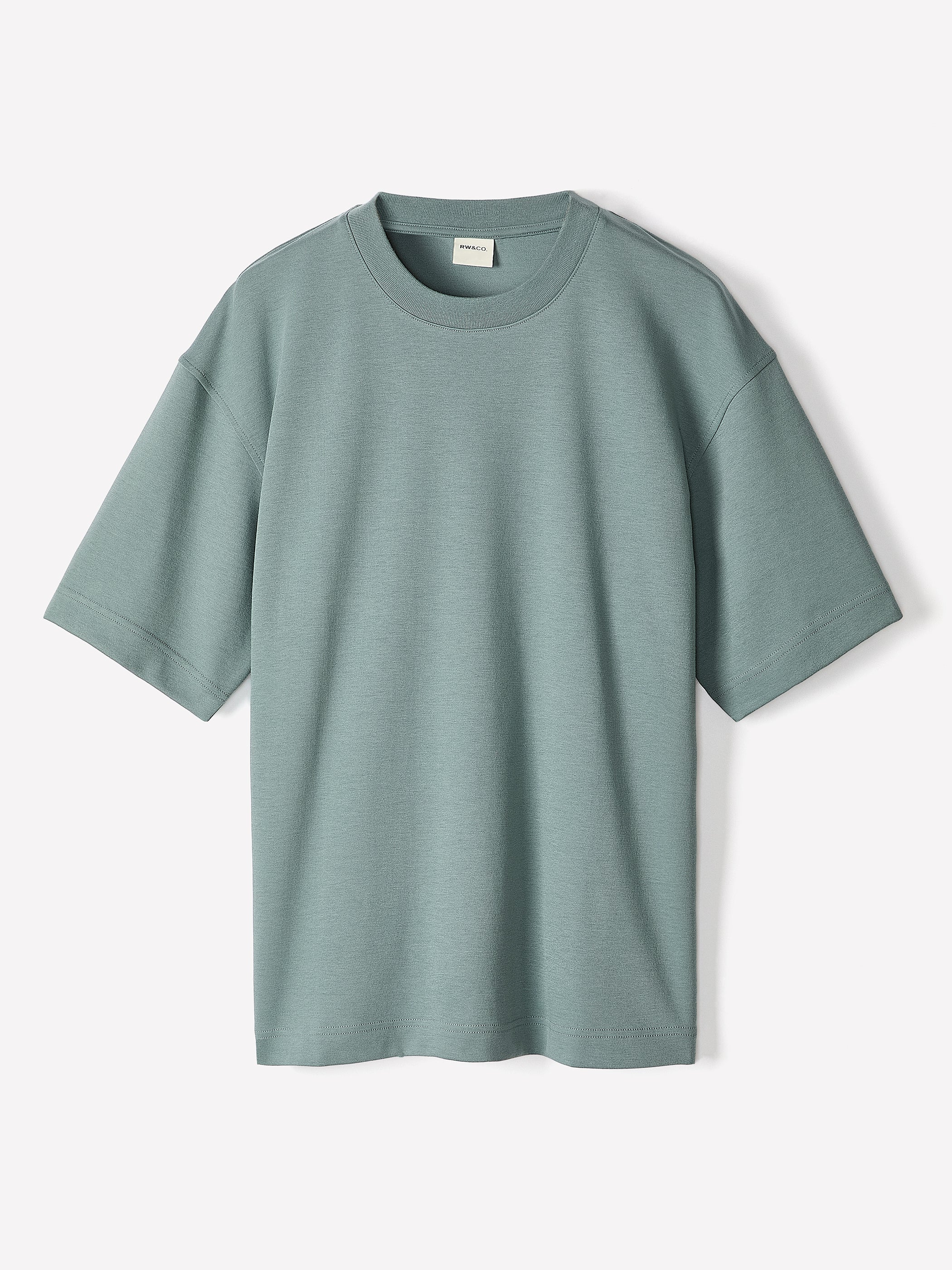 Oversized Short-Sleeve Crew-Neck Tee - Image 20