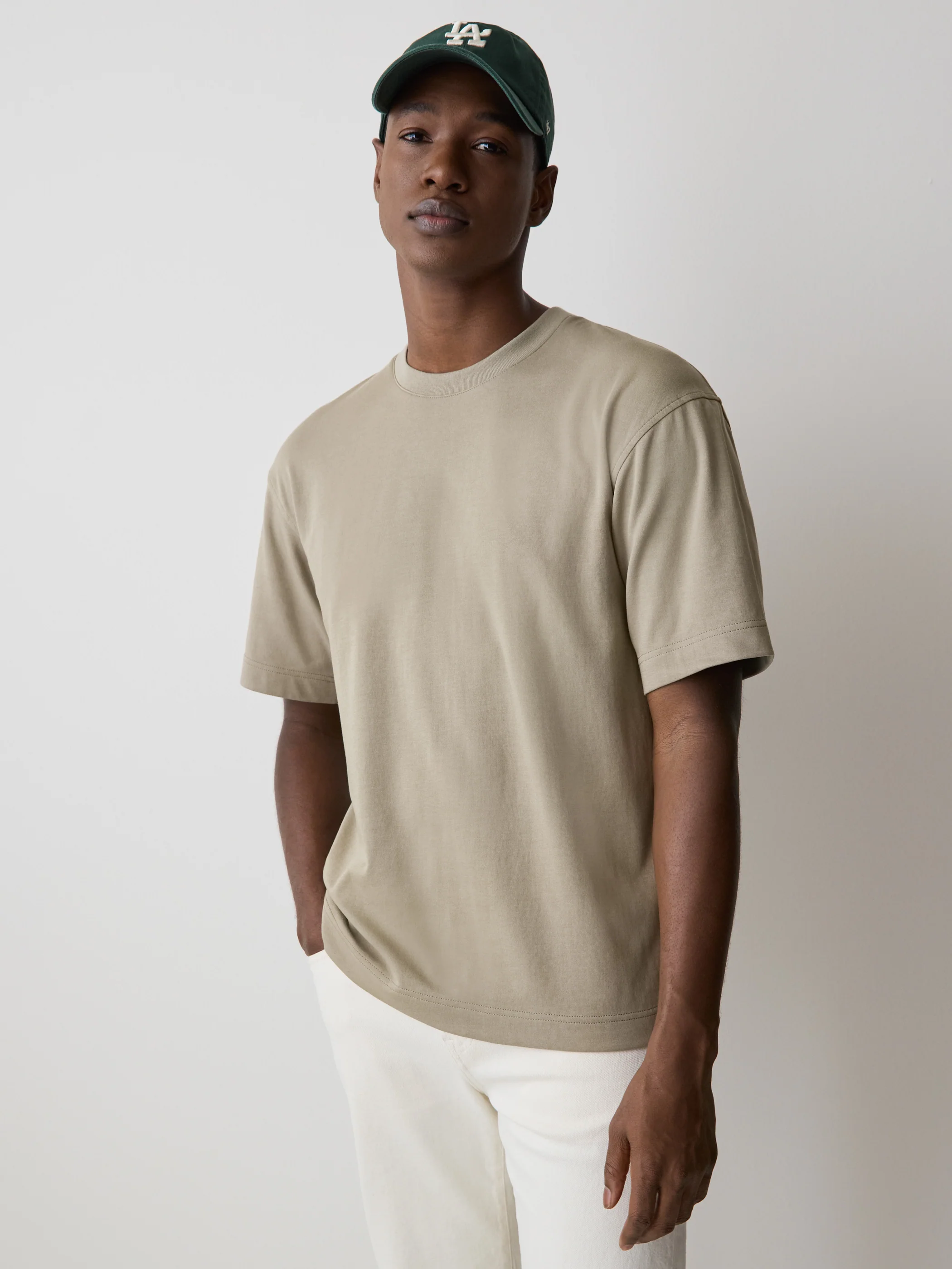 Oversized Short-Sleeve Crew-Neck Tee - Image 26