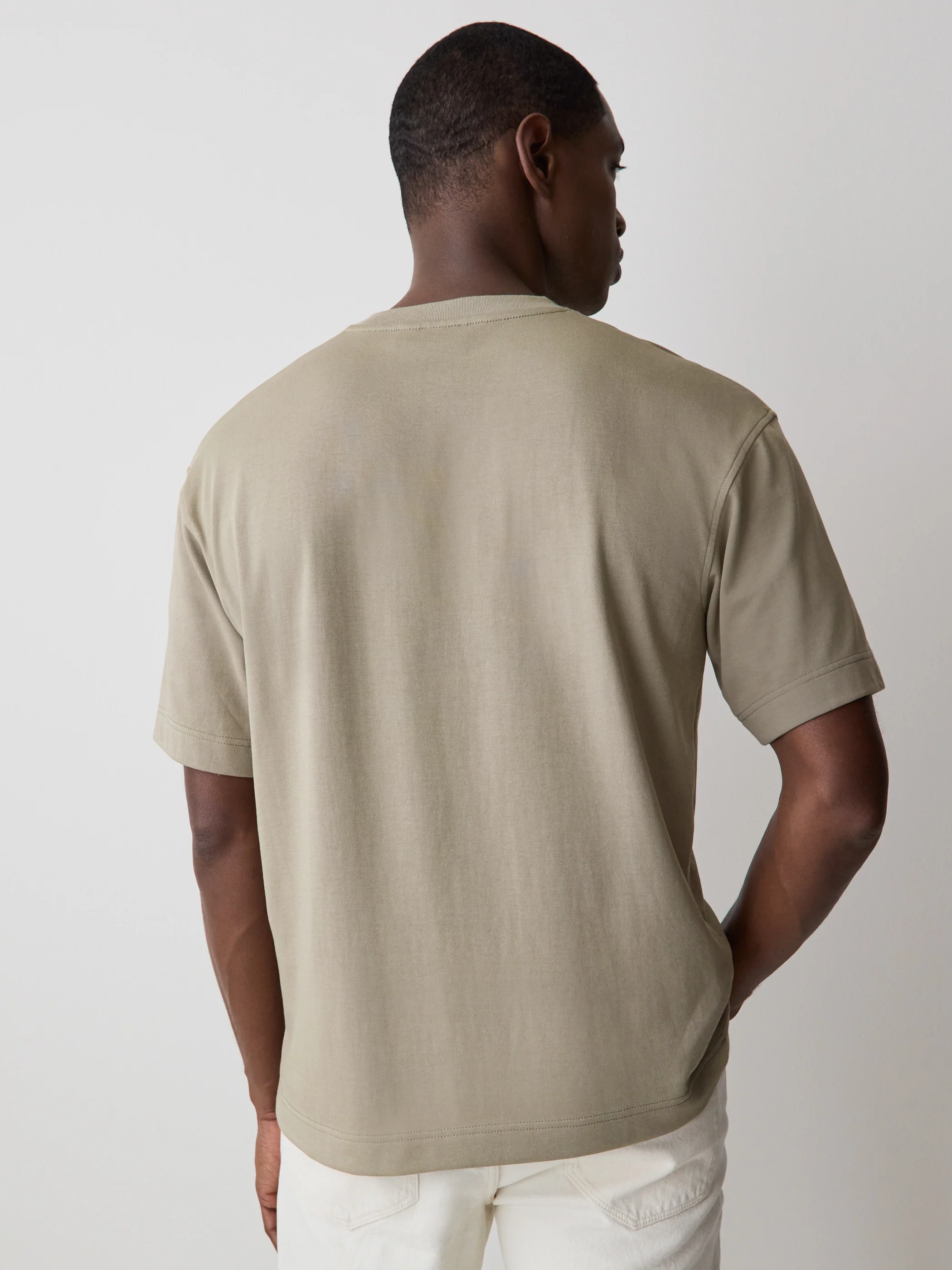 Oversized Short-Sleeve Crew-Neck Tee - Image 28