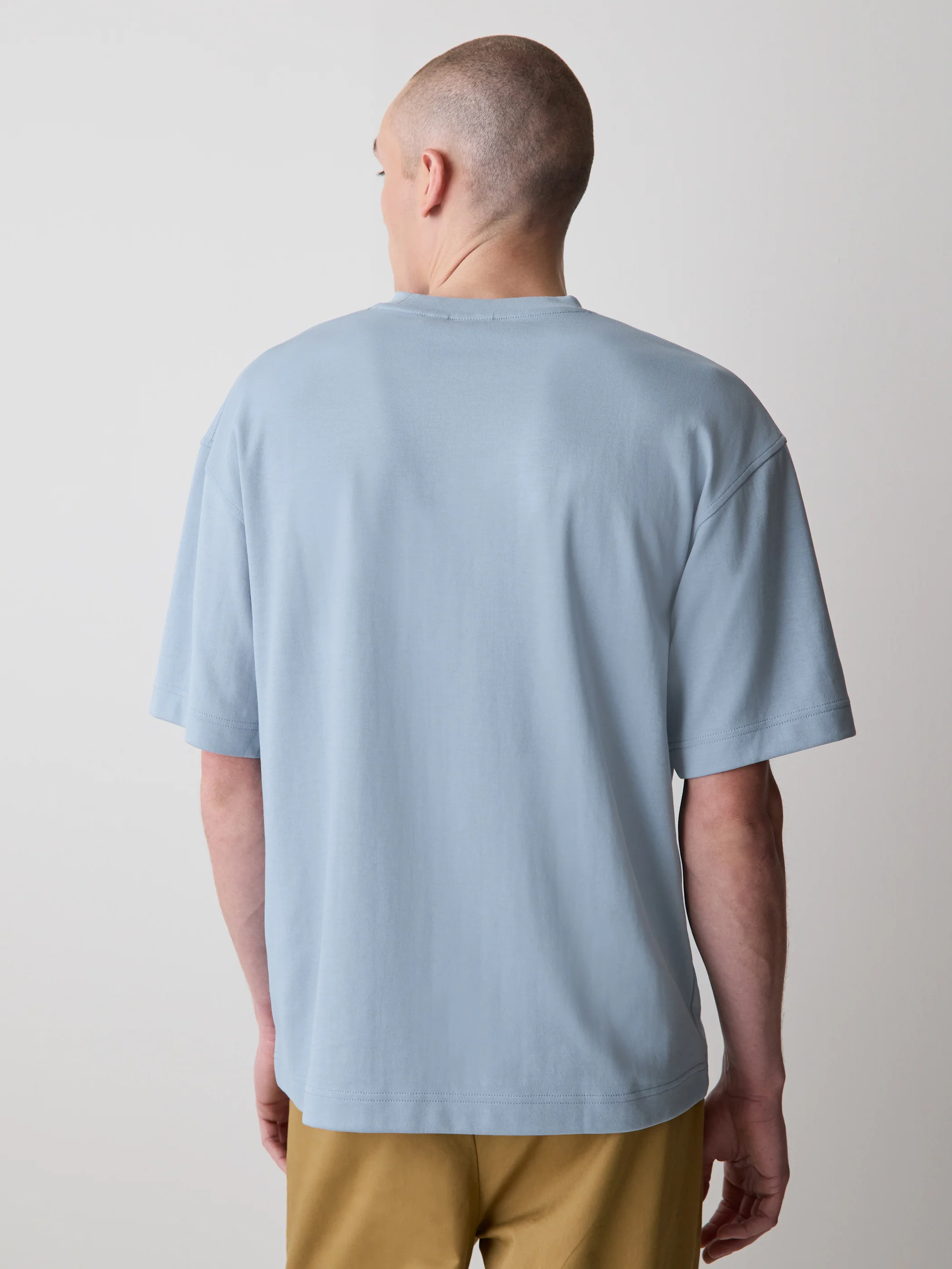 Oversized Short-Sleeve Crew-Neck Tee - Image 33