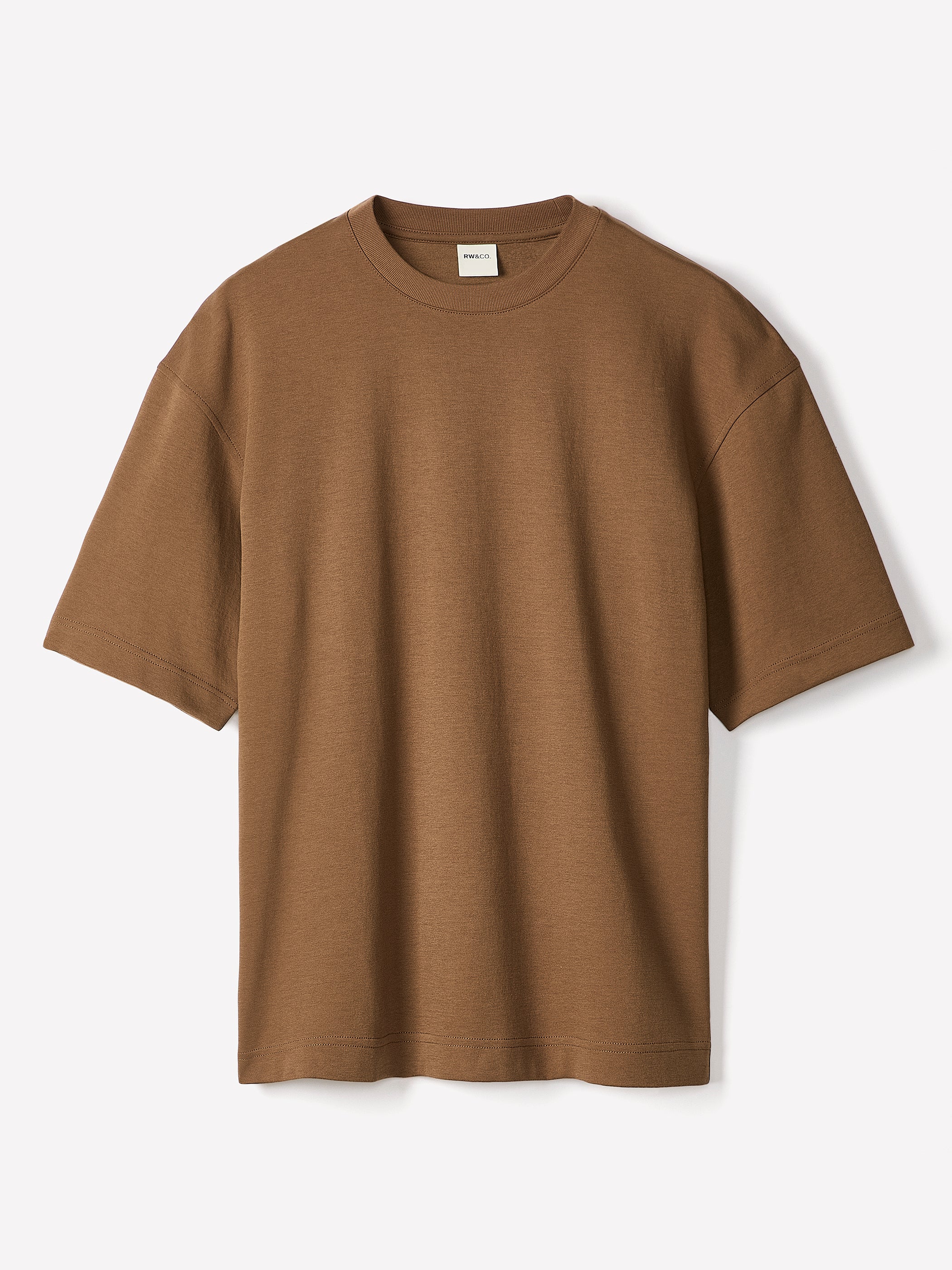 Oversized Short-Sleeve Crew-Neck Tee - Image 38