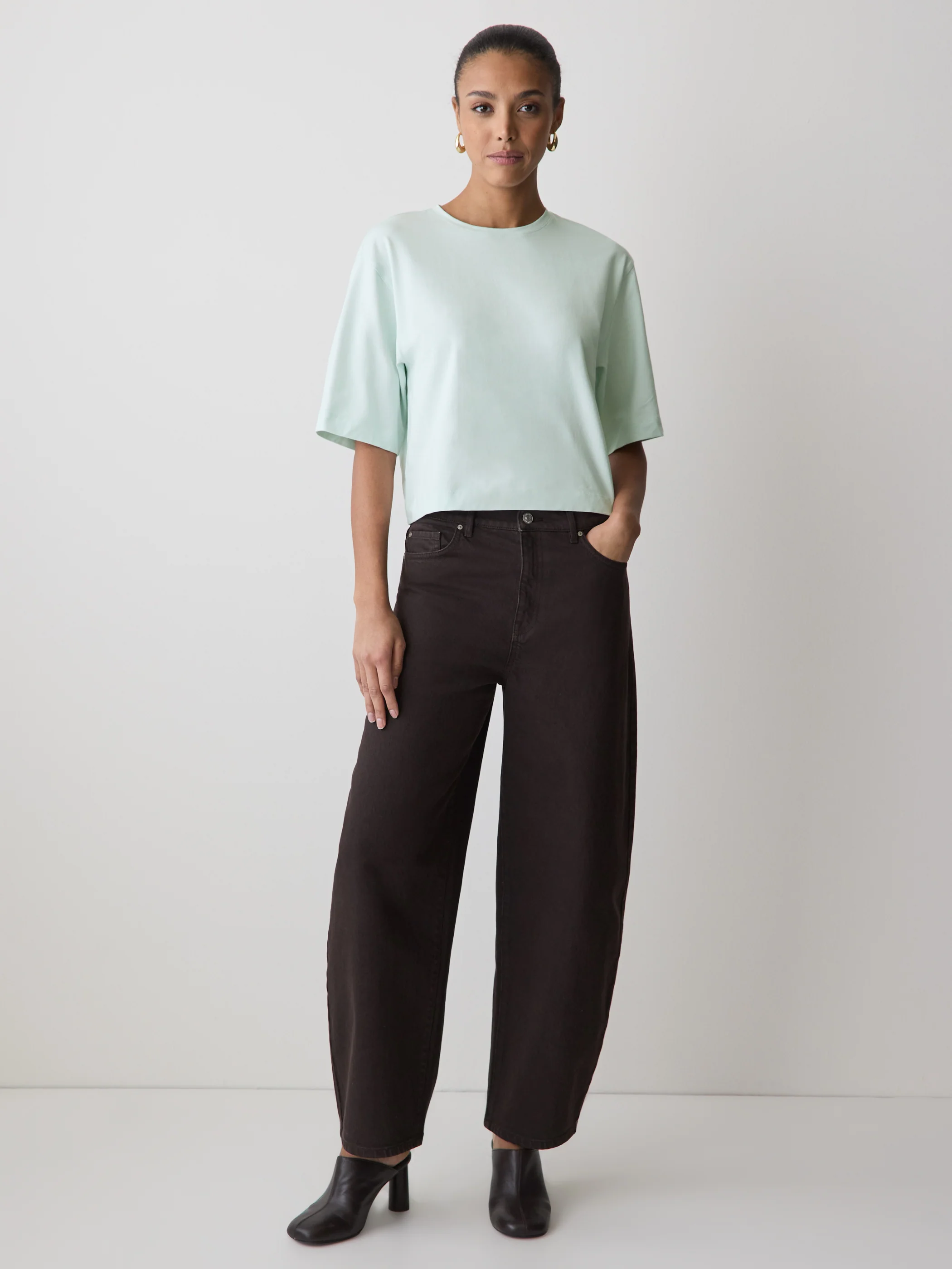 Loose Supima Cotton Tee - Image 22