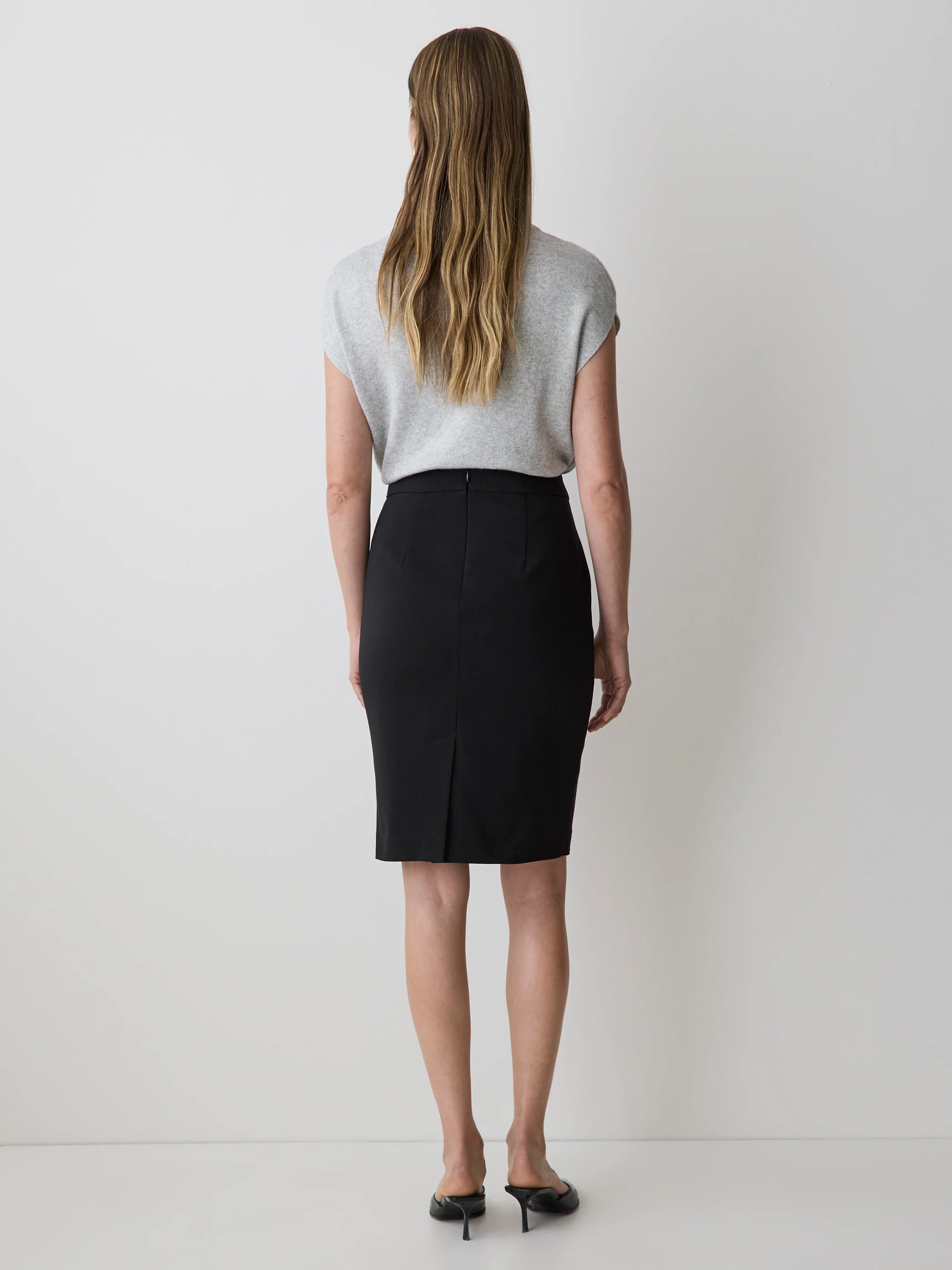 Limitless Black Pencil Skirt - Image 3
