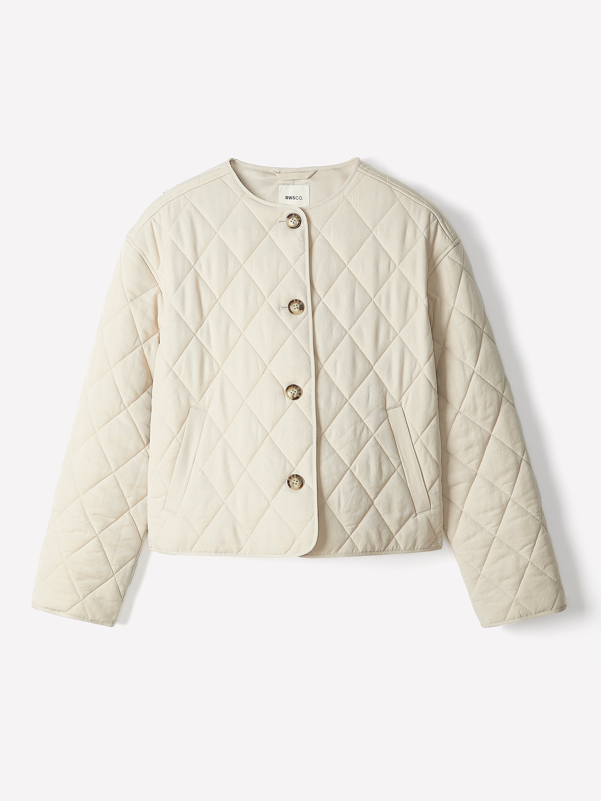 Boxy Quilted Jacket - Image 13