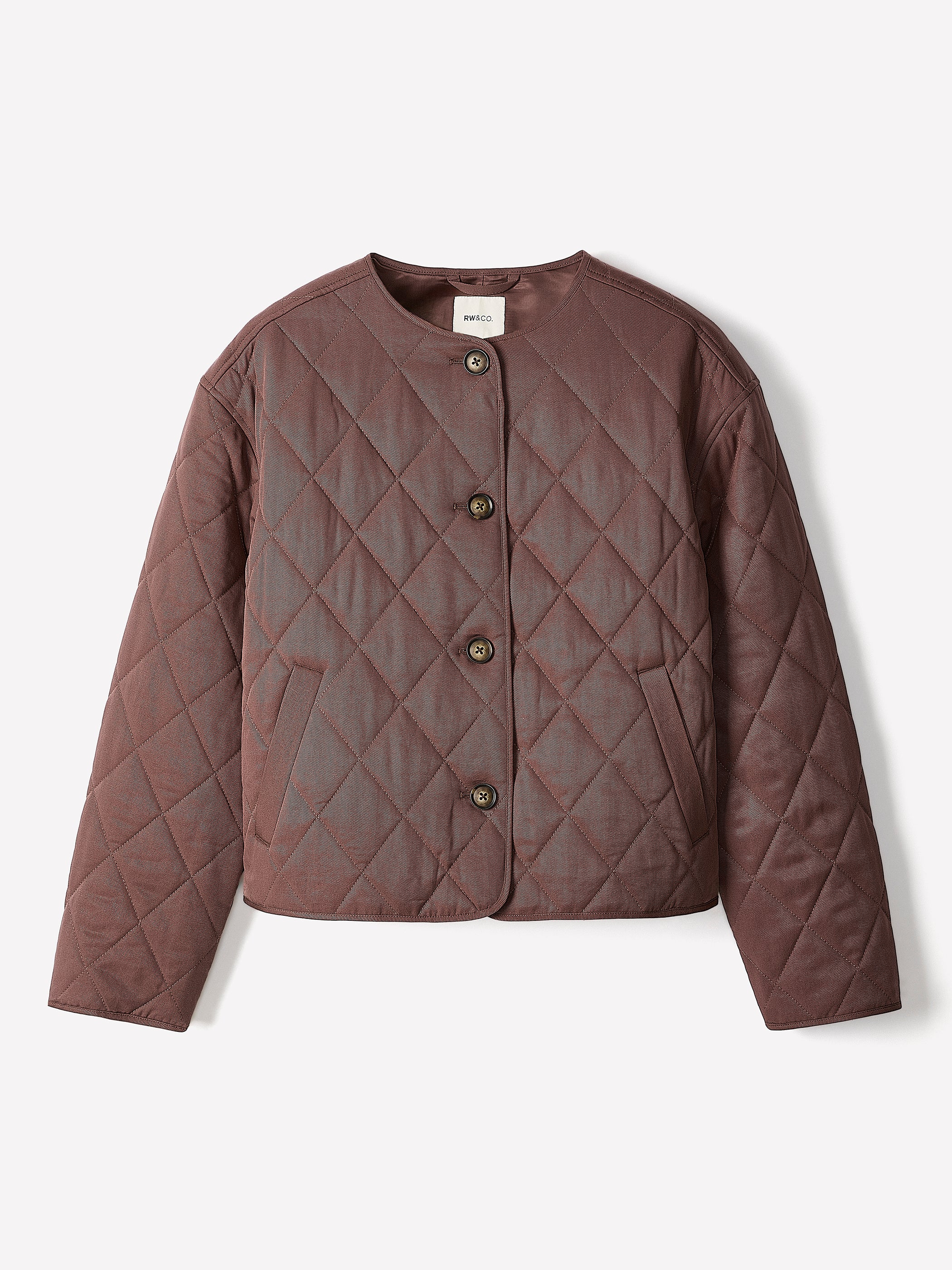 Boxy Quilted Jacket - Image 6