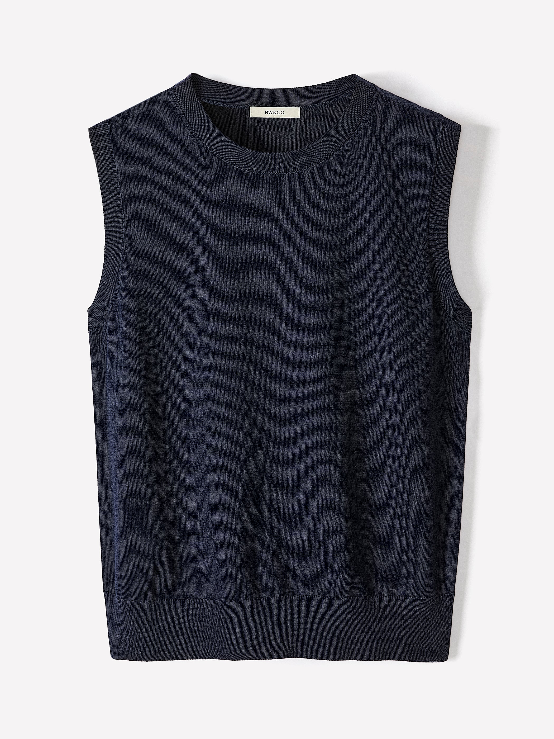 Sleeveless Scoop-Neck Sweater - Image 5