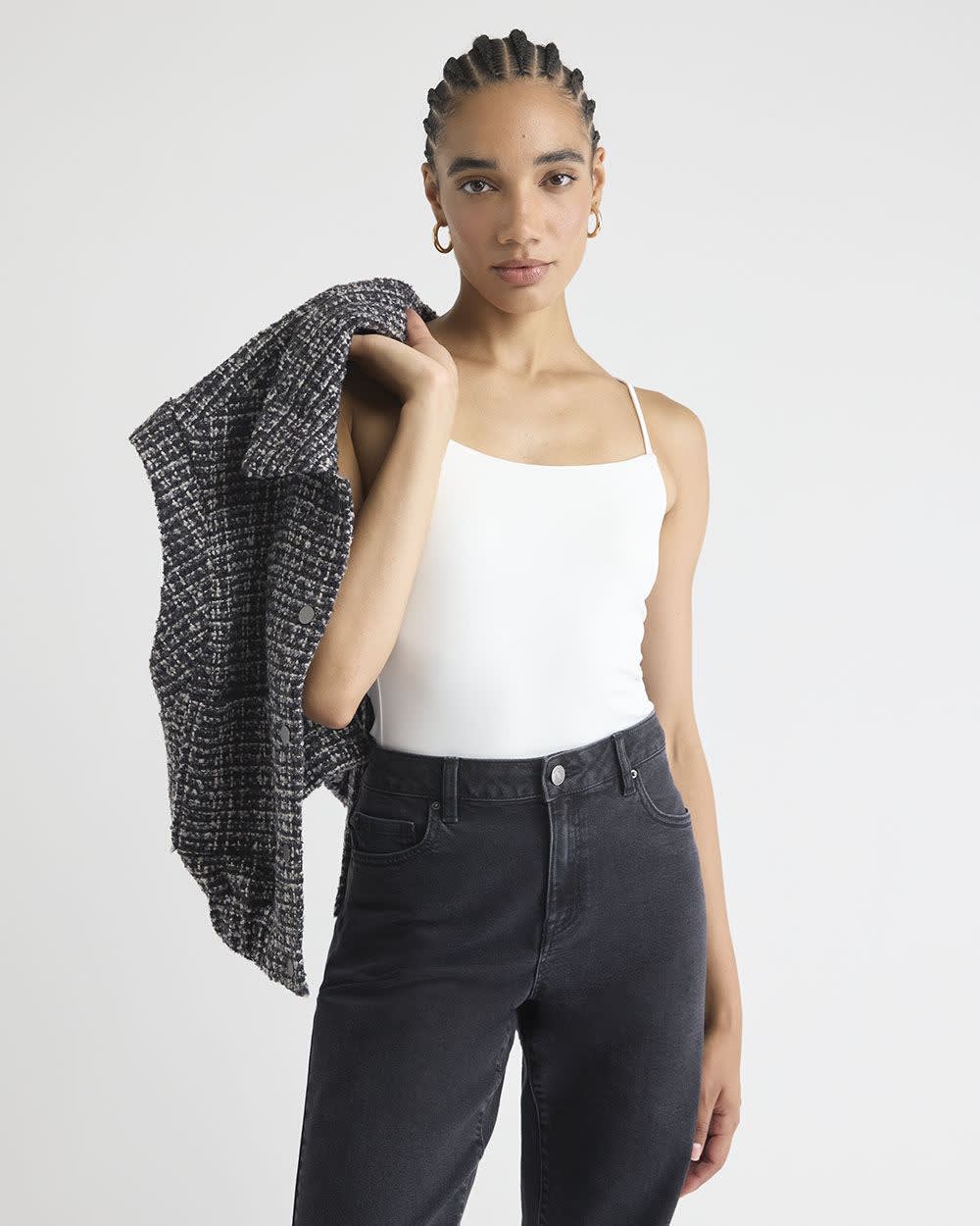 Nylon Scoop-Neck Cami - Image 11