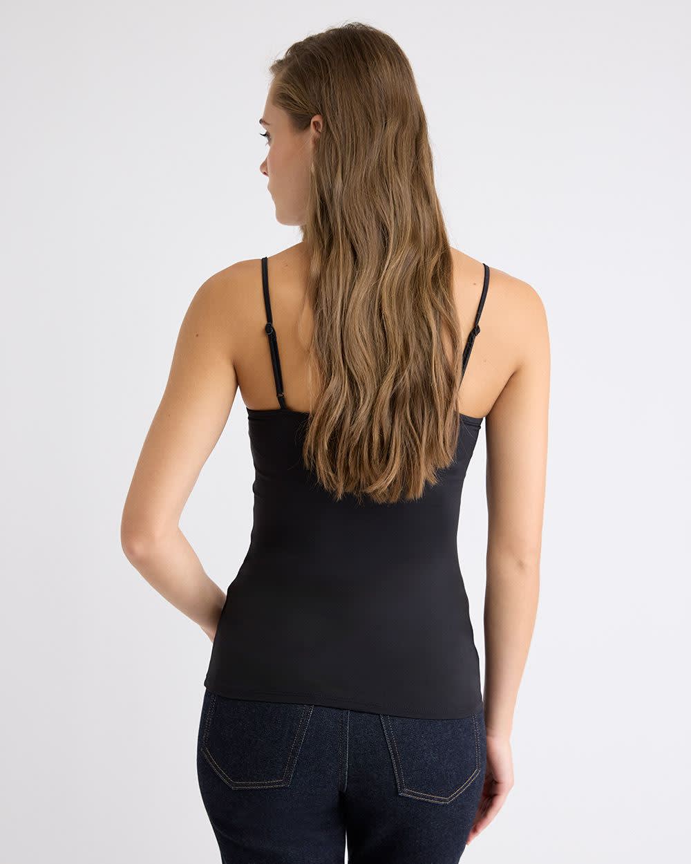 Nylon Scoop-Neck Cami - Image 3