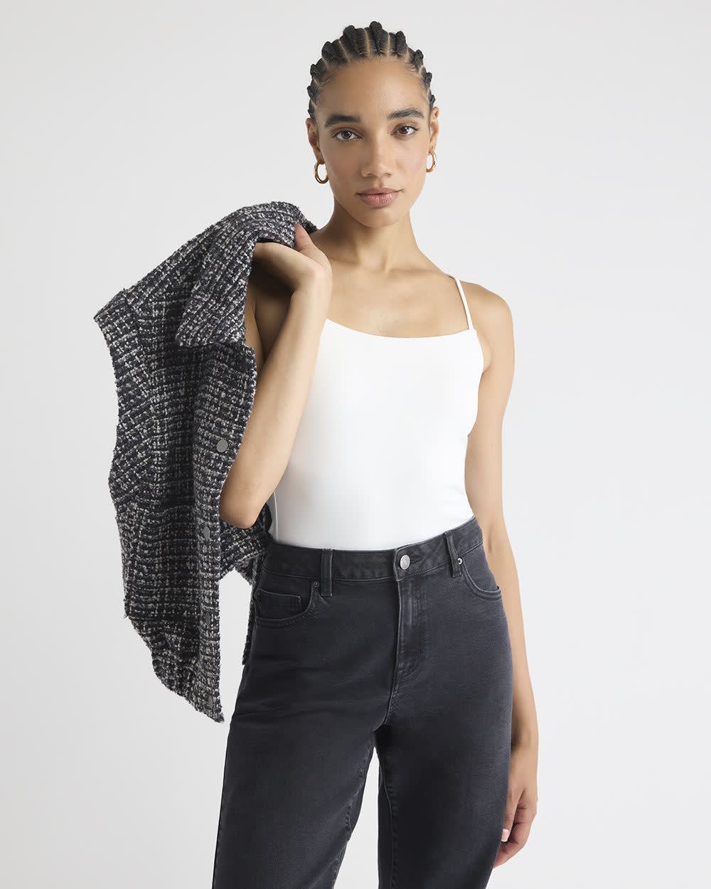 Nylon Scoop-Neck Cami - Image 6