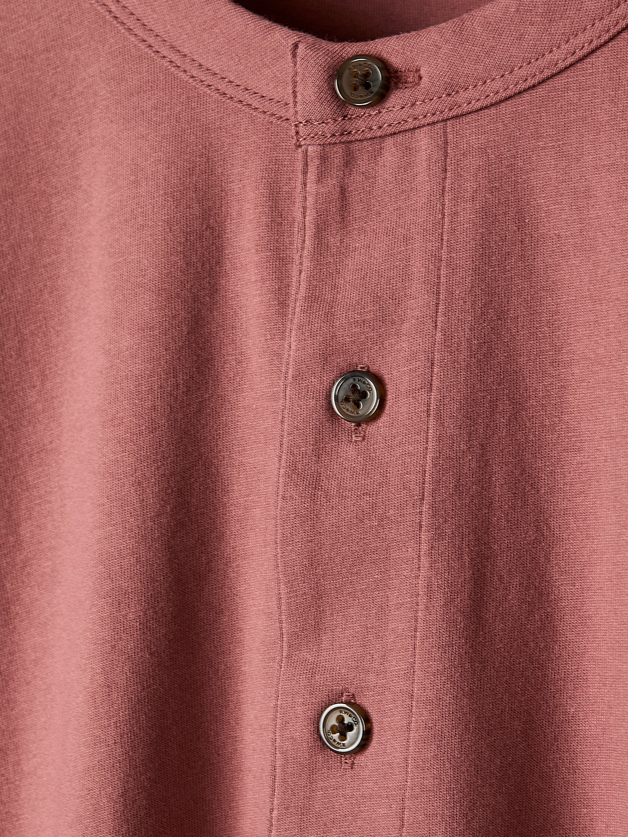 Short-Sleeve Henley T-Shirt - Image 10