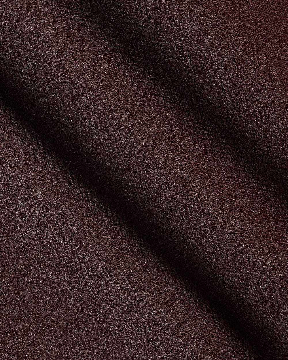 Short-Sleeve Herringbone Shirt with Camp Collar - Image 15
