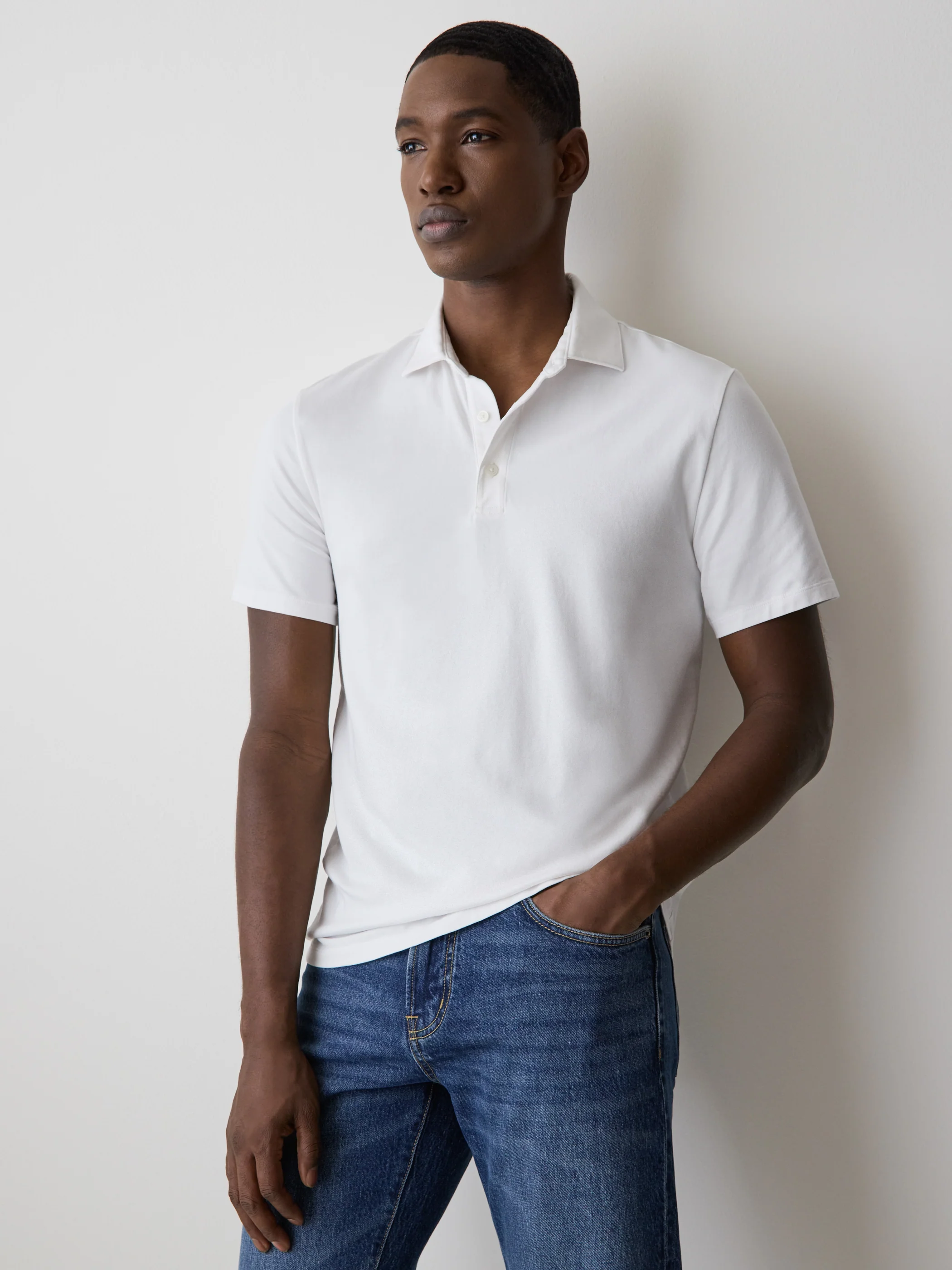 Short-Sleeve Supima (R) Cotton Jersey Polo - Image 10