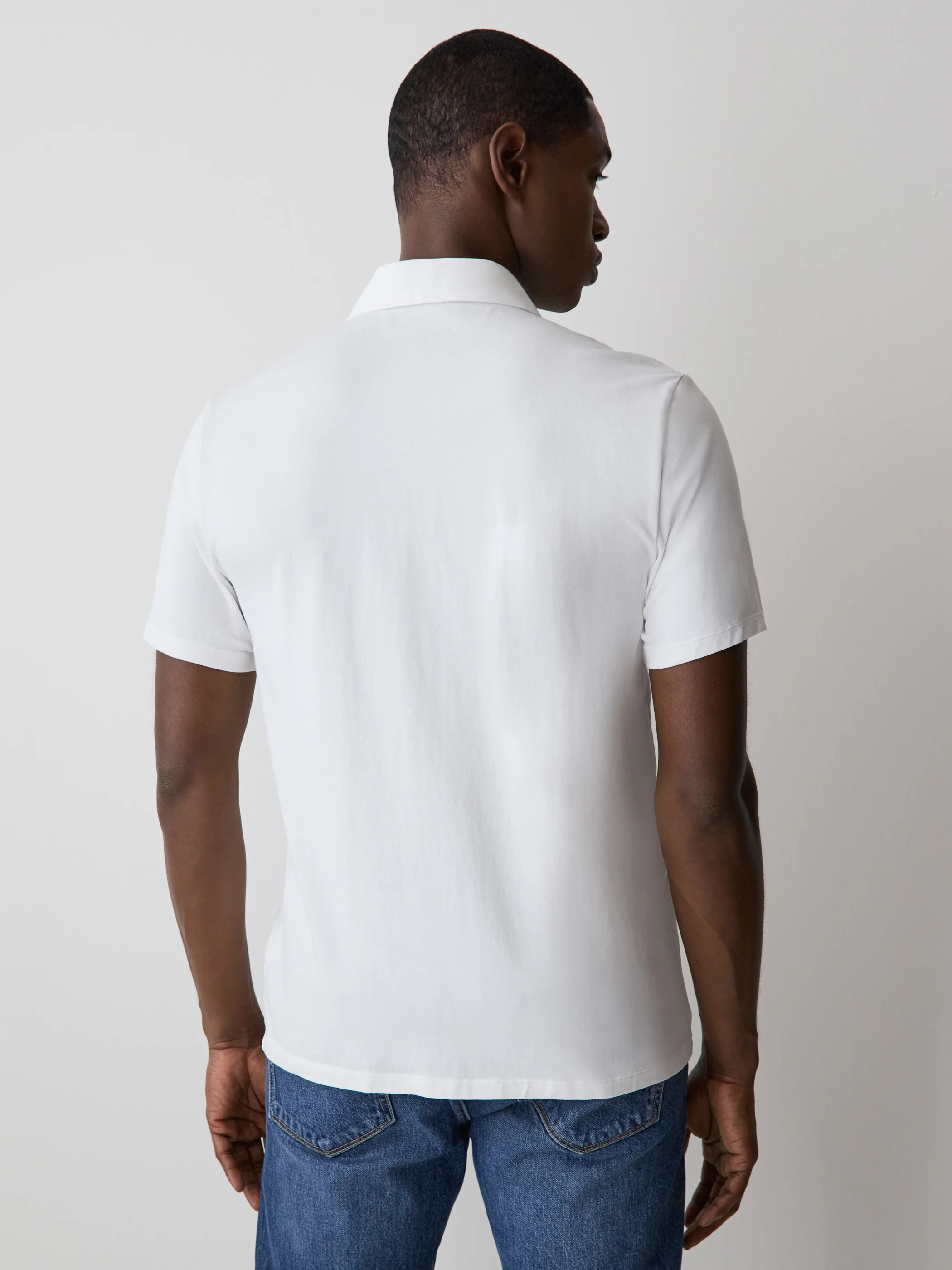 Short-Sleeve Supima (R) Cotton Jersey Polo - Image 12