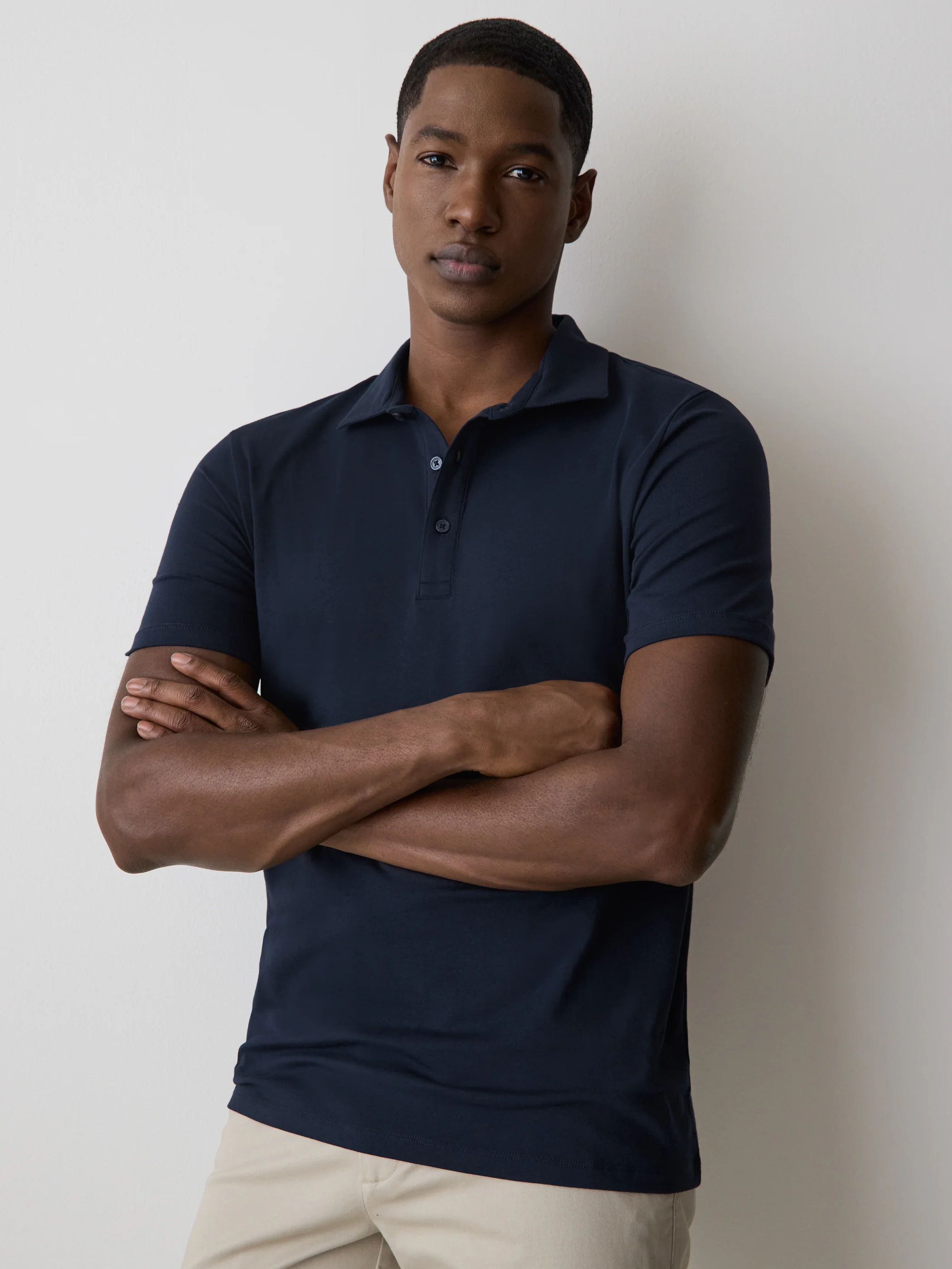 Short-Sleeve Supima (R) Cotton Jersey Polo - Image 15