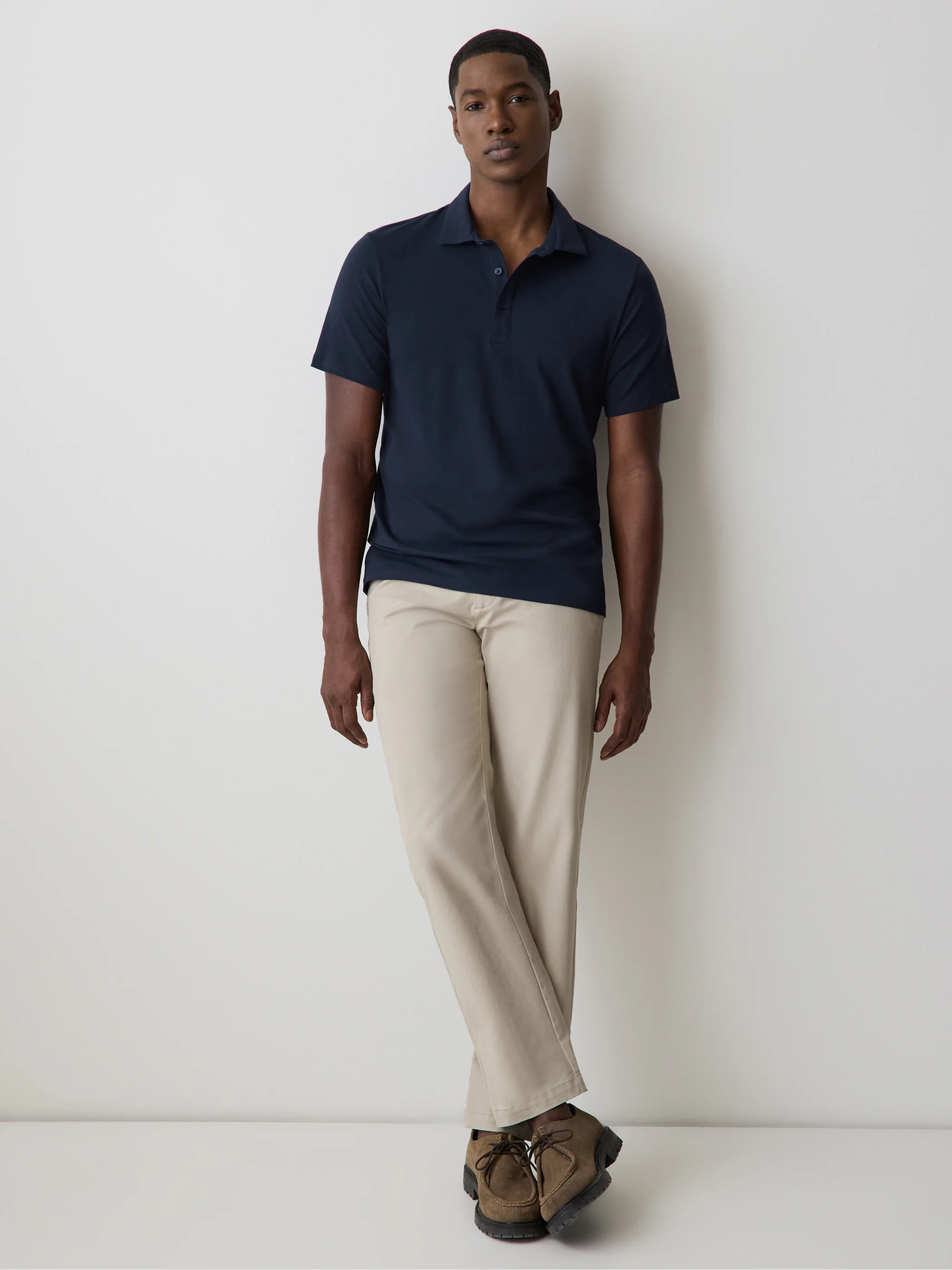 Short-Sleeve Supima (R) Cotton Jersey Polo - Image 16