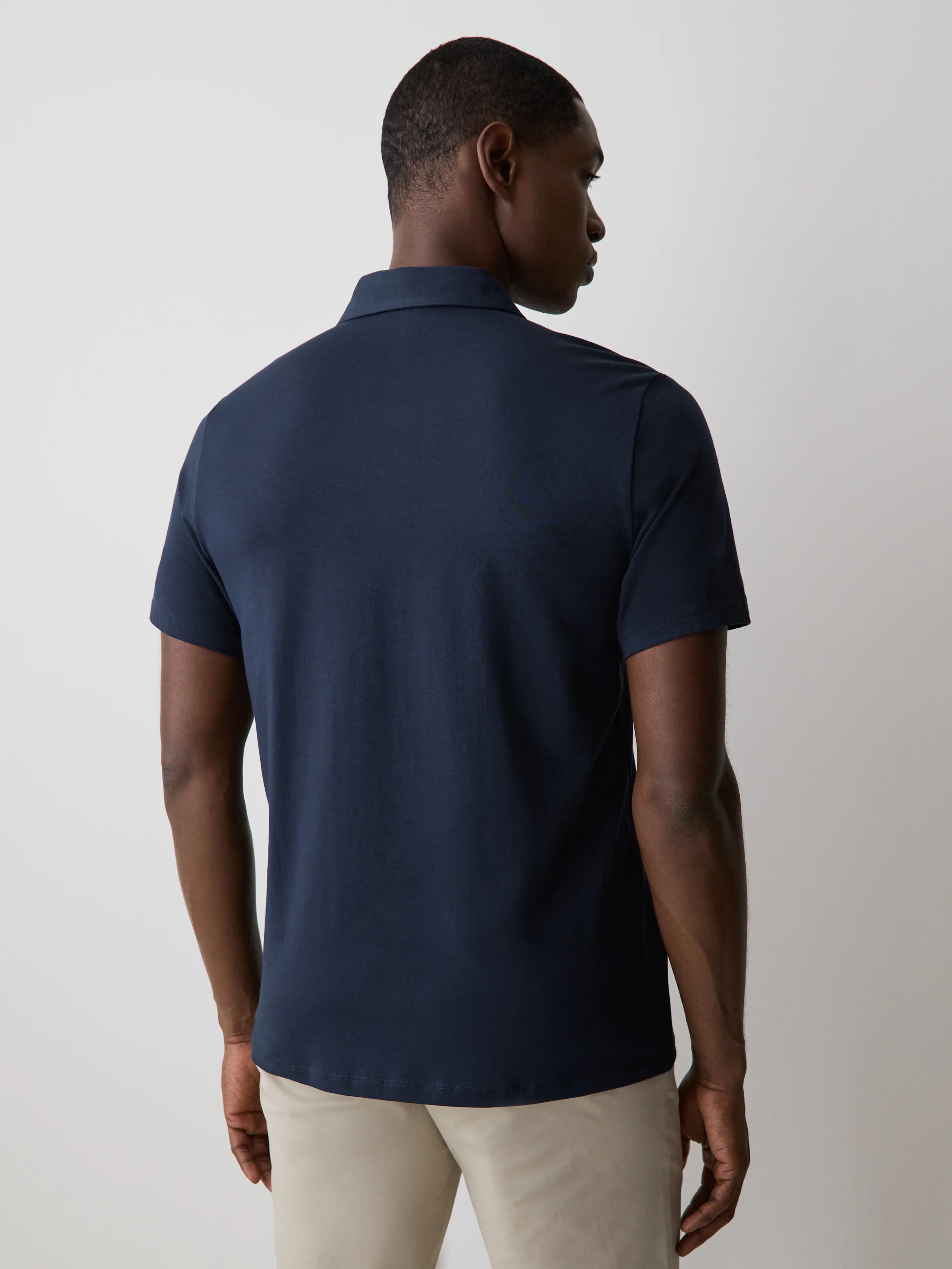 Short-Sleeve Supima (R) Cotton Jersey Polo - Image 17