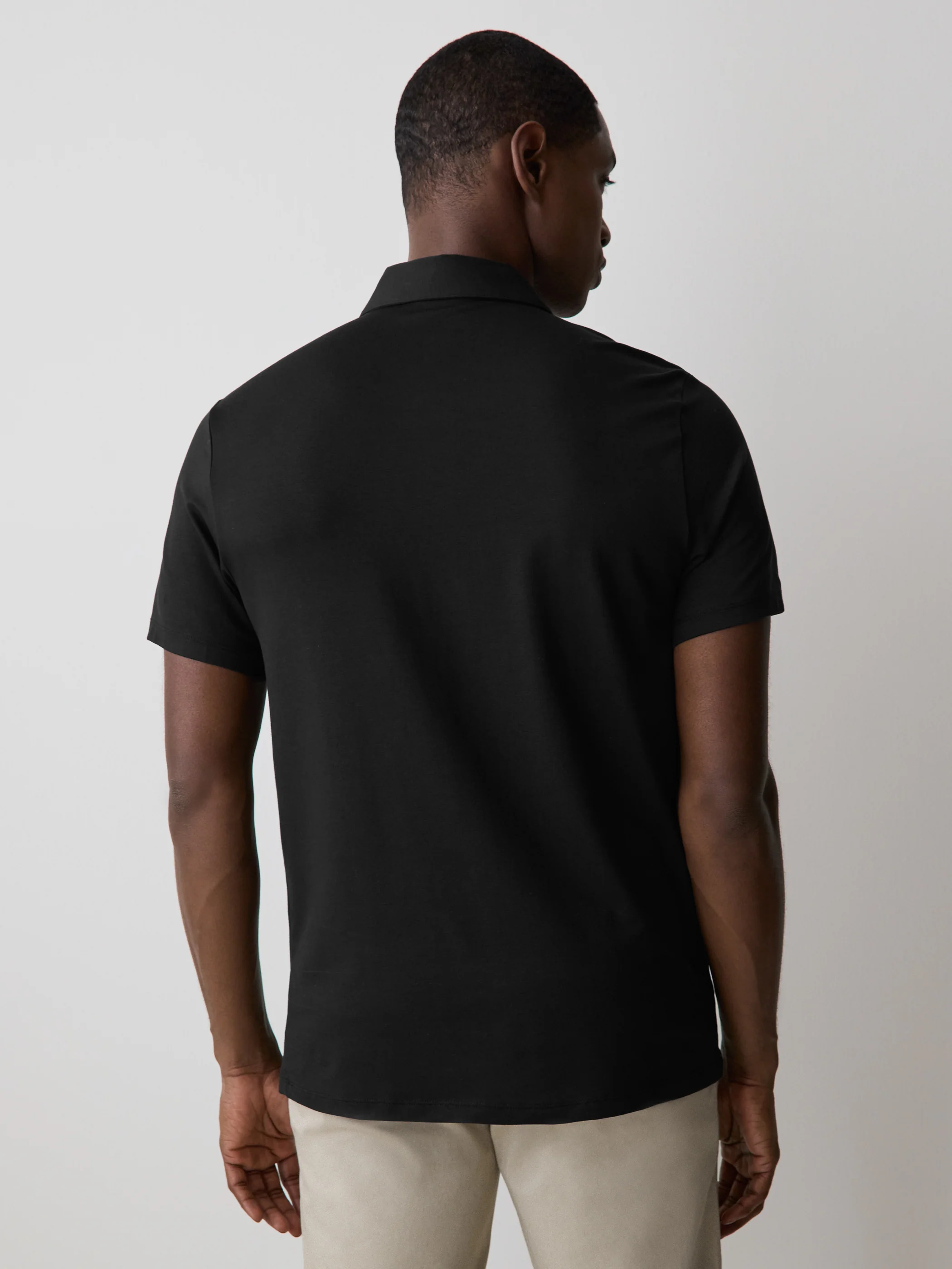 Short-Sleeve Supima (R) Cotton Jersey Polo - Image 6