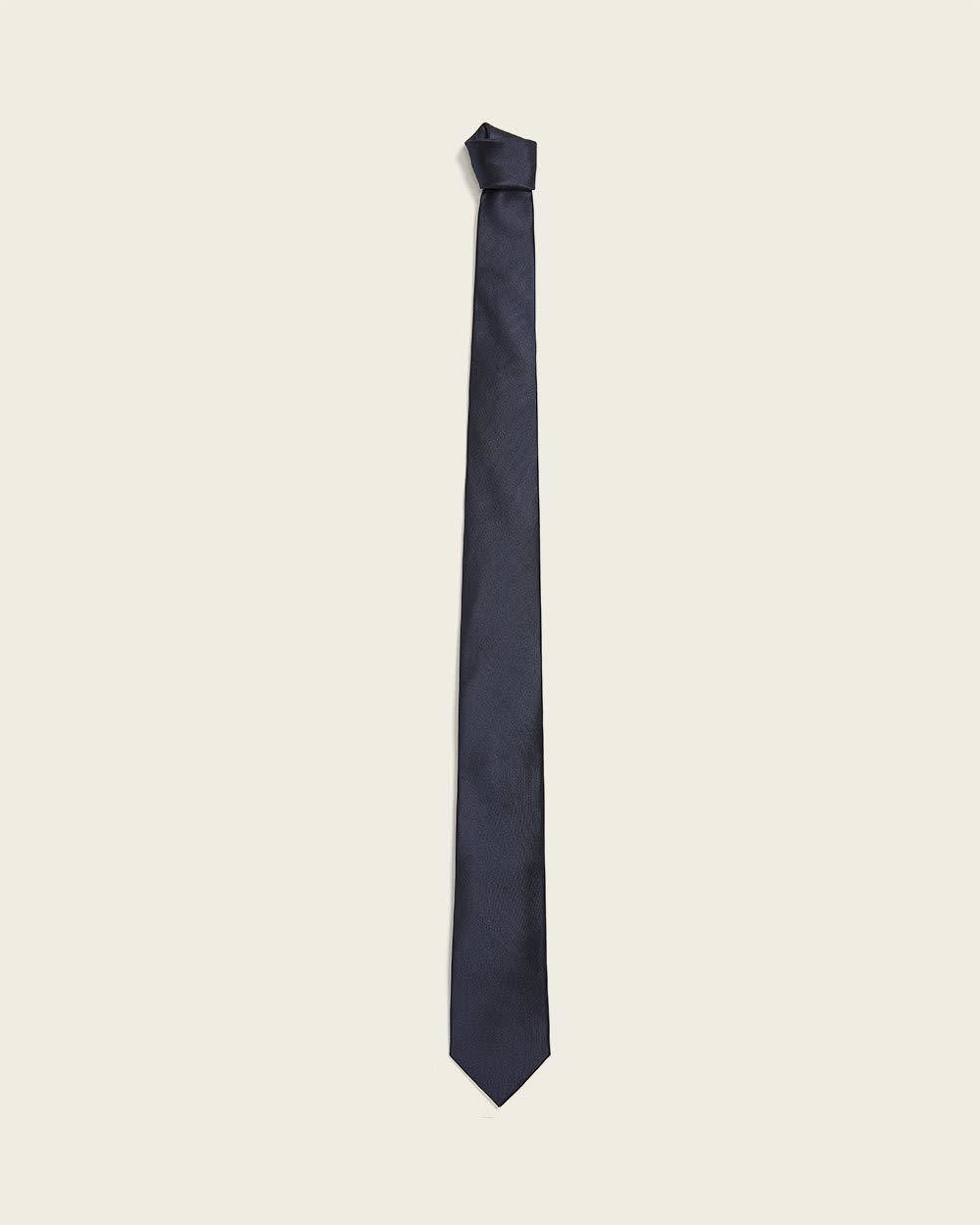 Skinny Dark Solid Tie - Image 3