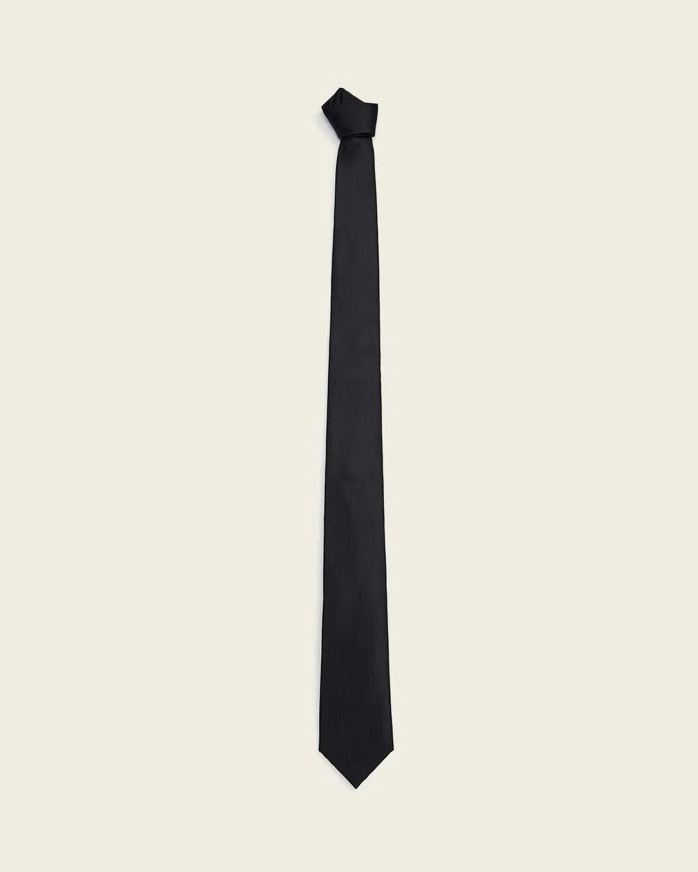 Skinny Dark Solid Tie - Image 7