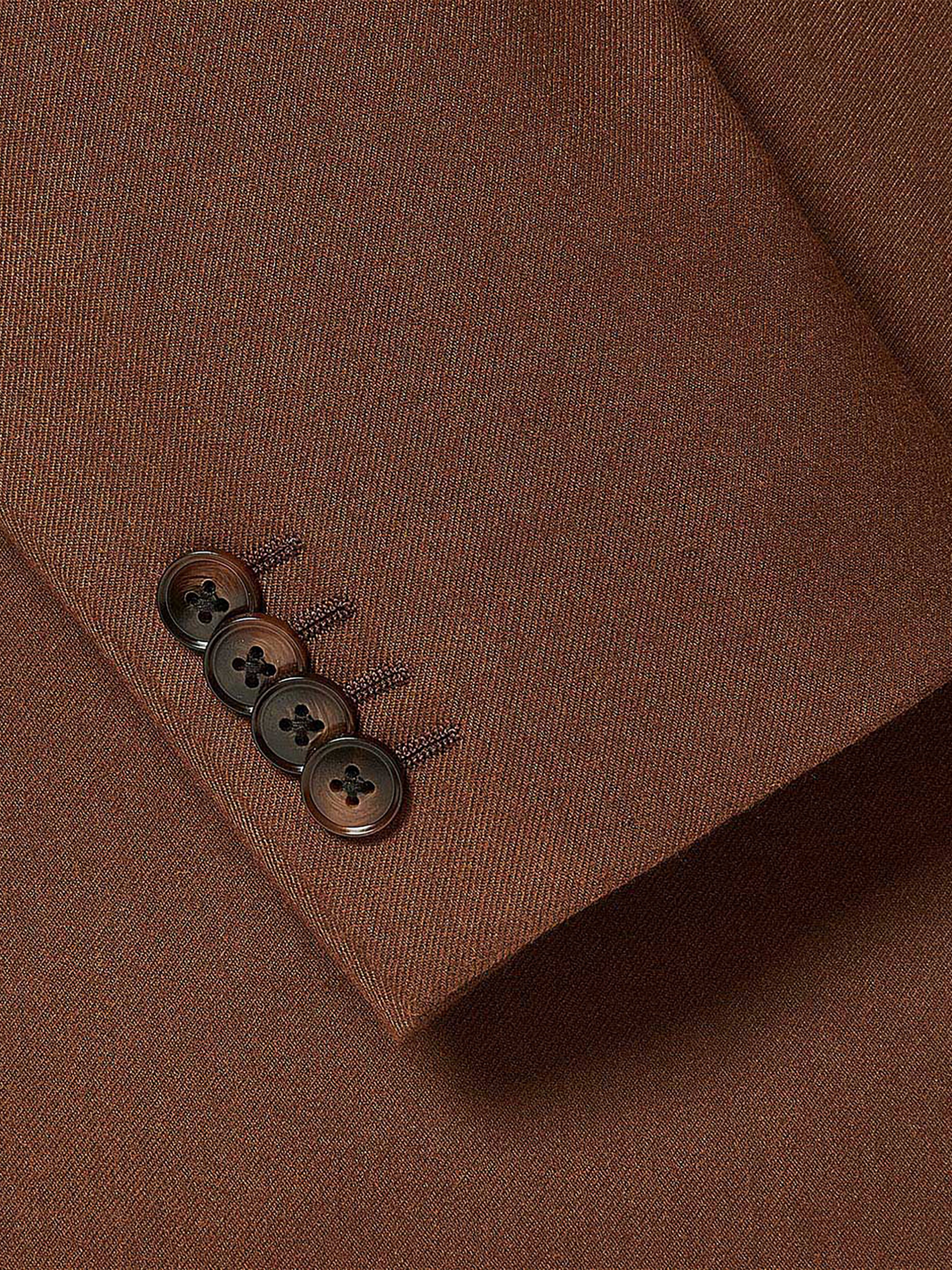 Slim Fit Clay Brushed Twill Blazer - Image 5