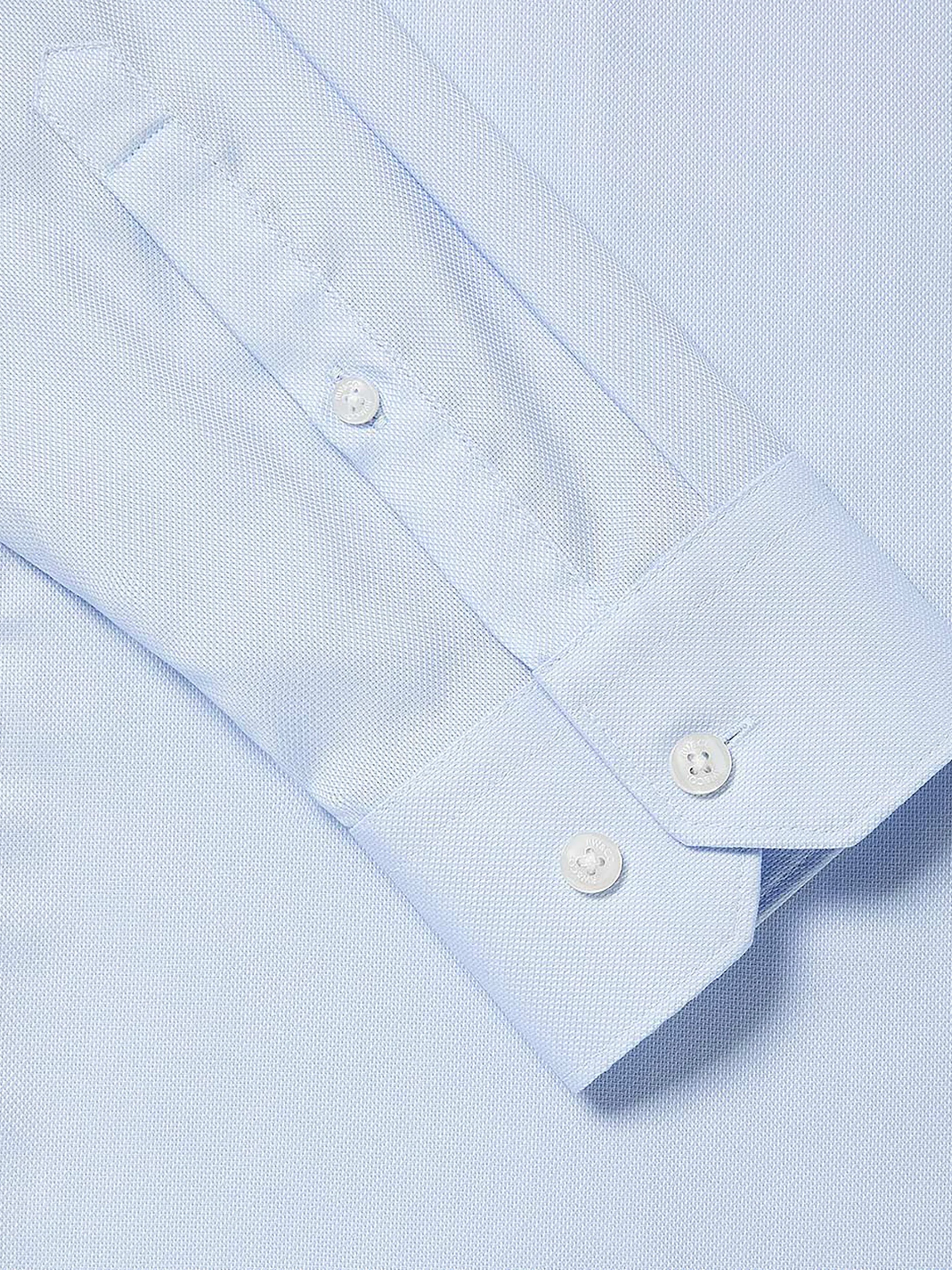 Slim Fit Dobby Dress Shirt - Image 5