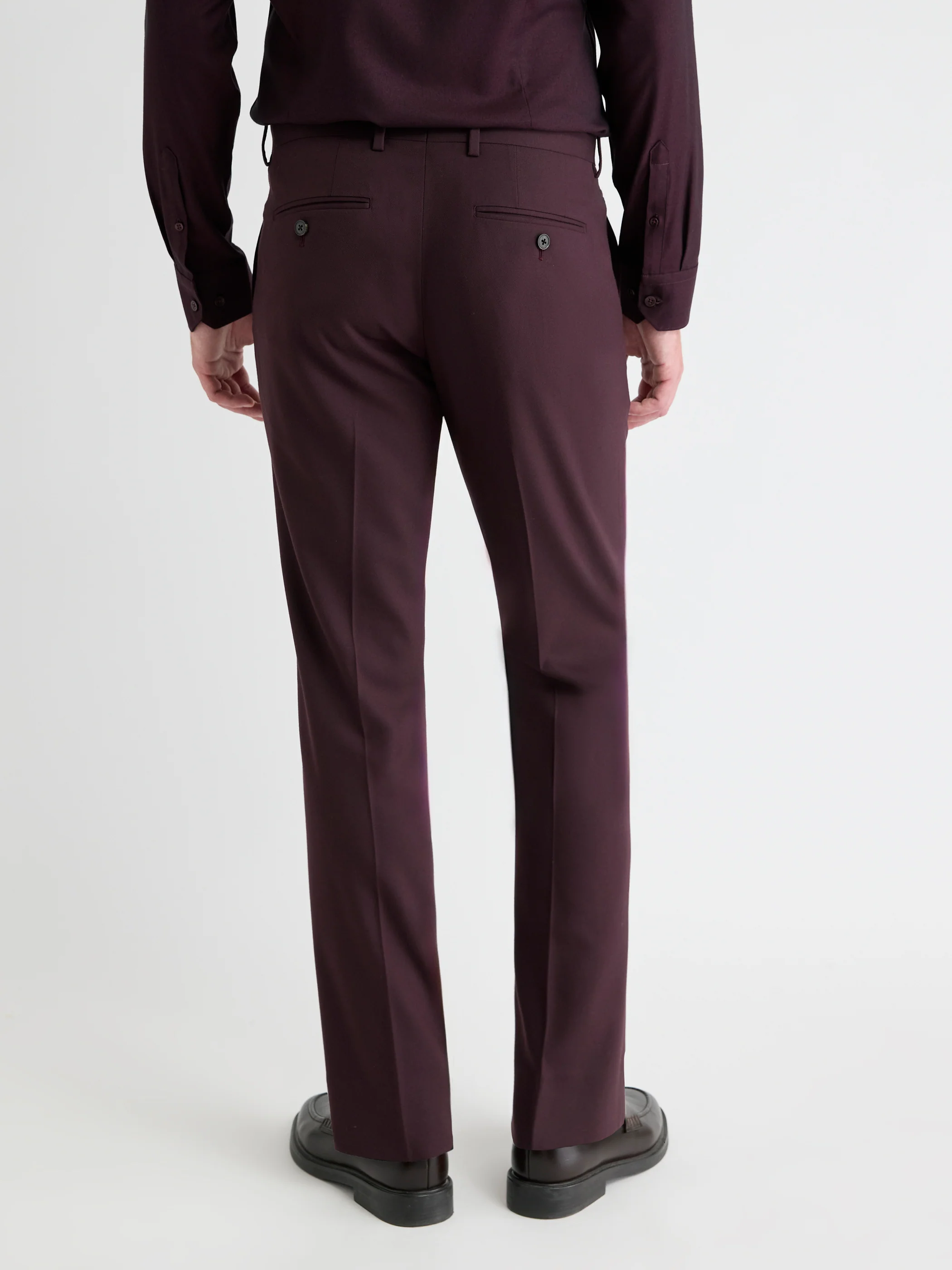 Slim Fit Fig Suit Pant - Image 3