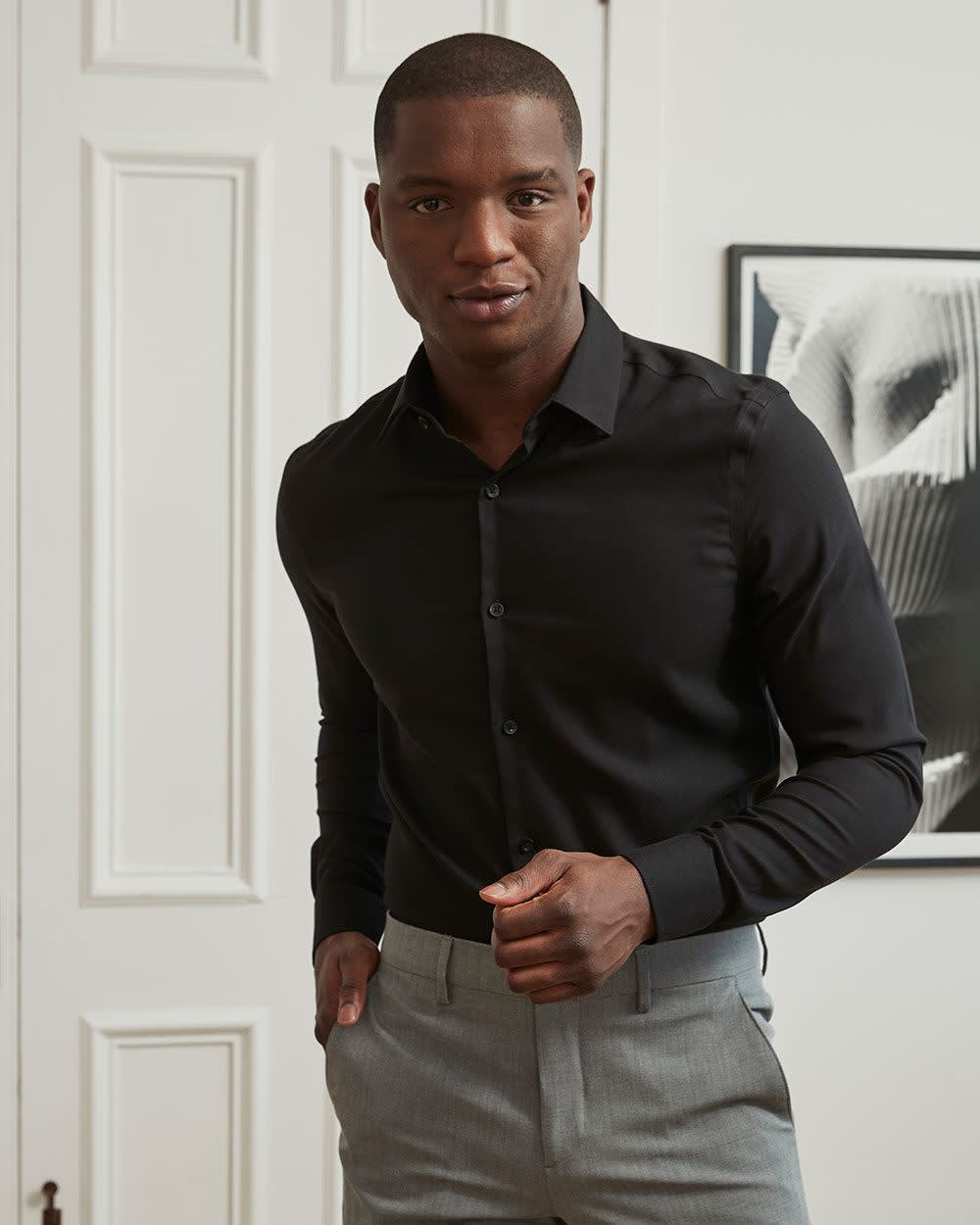 Slim Fit Performance Shirt - Image 15