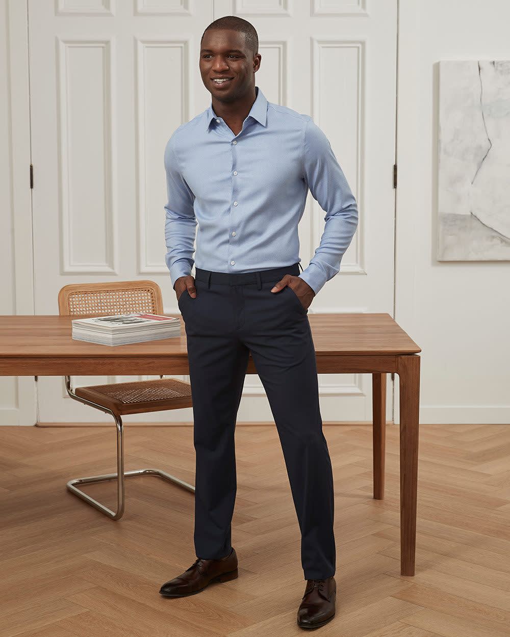 Slim Fit Performance Shirt - Image 34