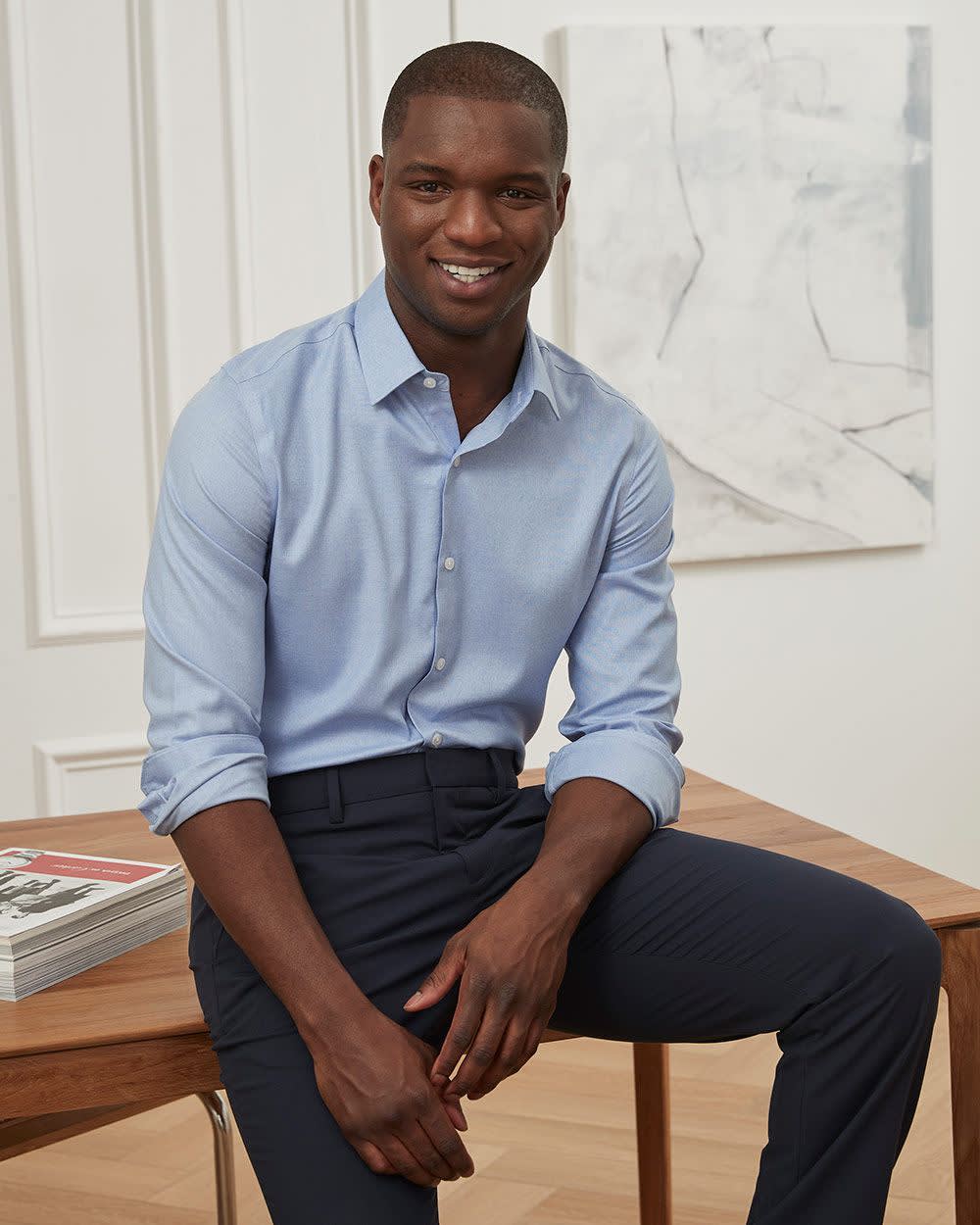 Slim Fit Performance Shirt - Image 36
