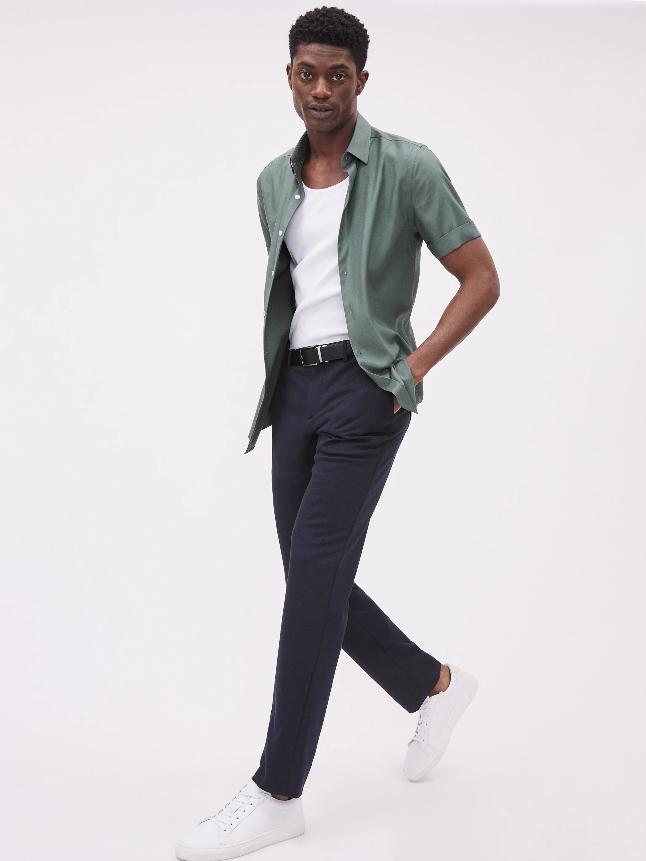 Slim Fit Performance Short Sleeve Shirt - Image 11