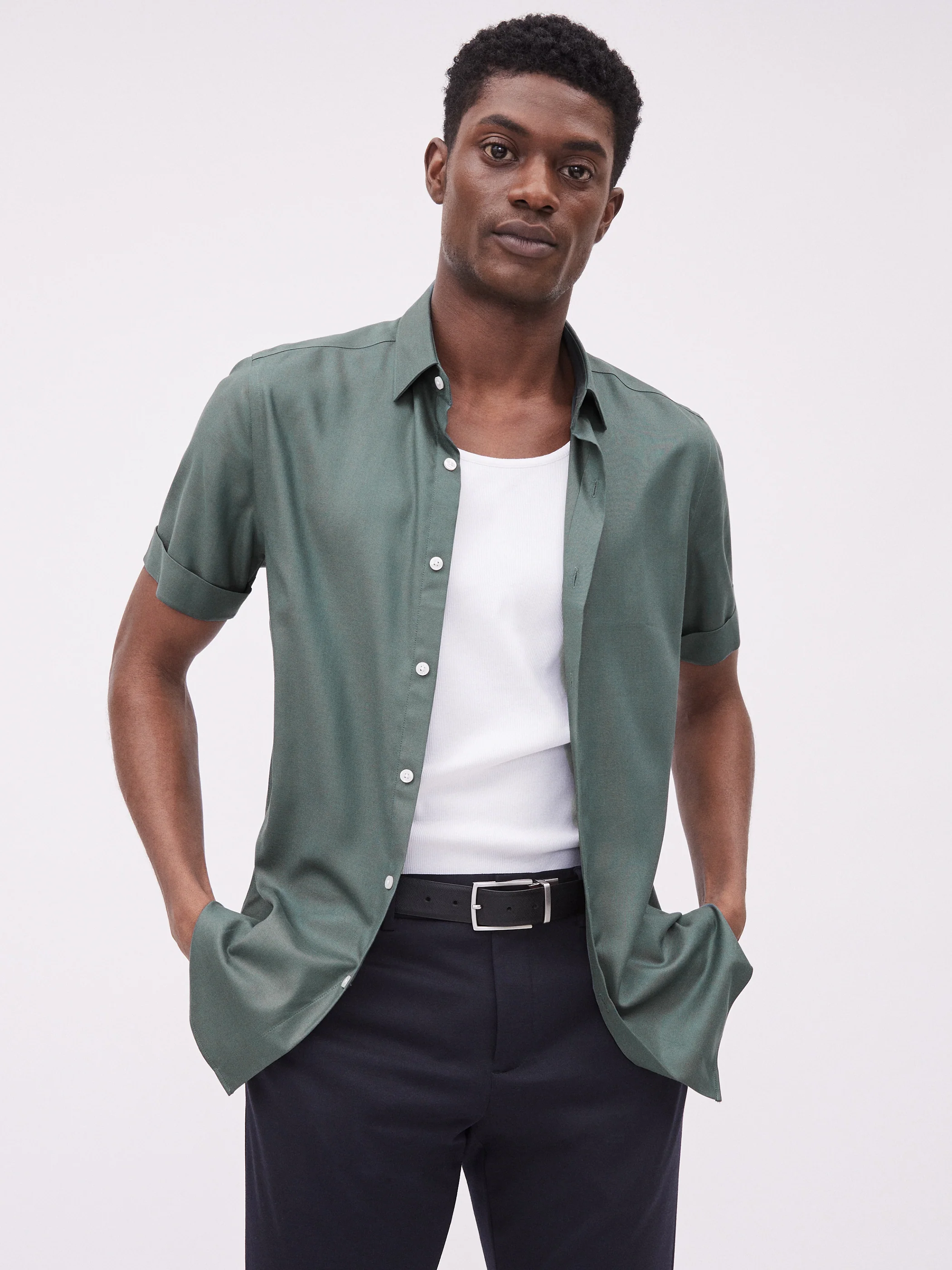 Slim Fit Performance Short Sleeve Shirt - Image 13