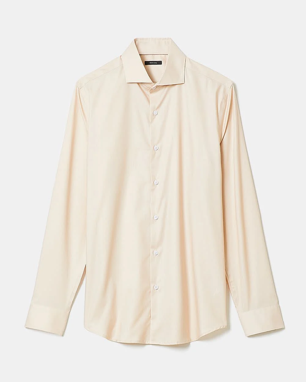 Slim Fit Solid Sateen Dress Shirt - Image 22