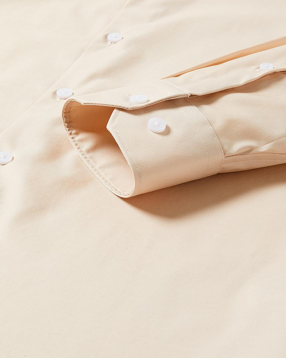 Slim Fit Solid Sateen Dress Shirt - Image 24