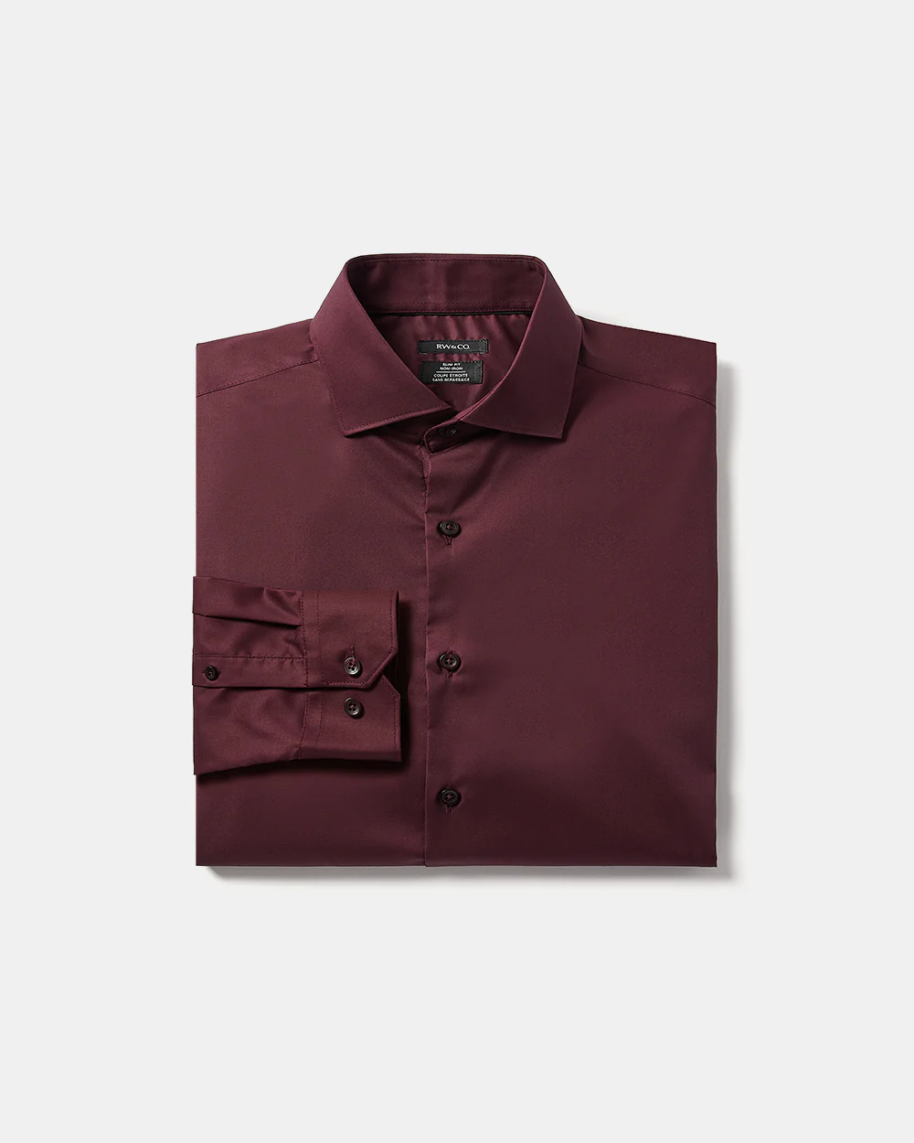 Slim Fit Stretch Dress Shirt - Image 14