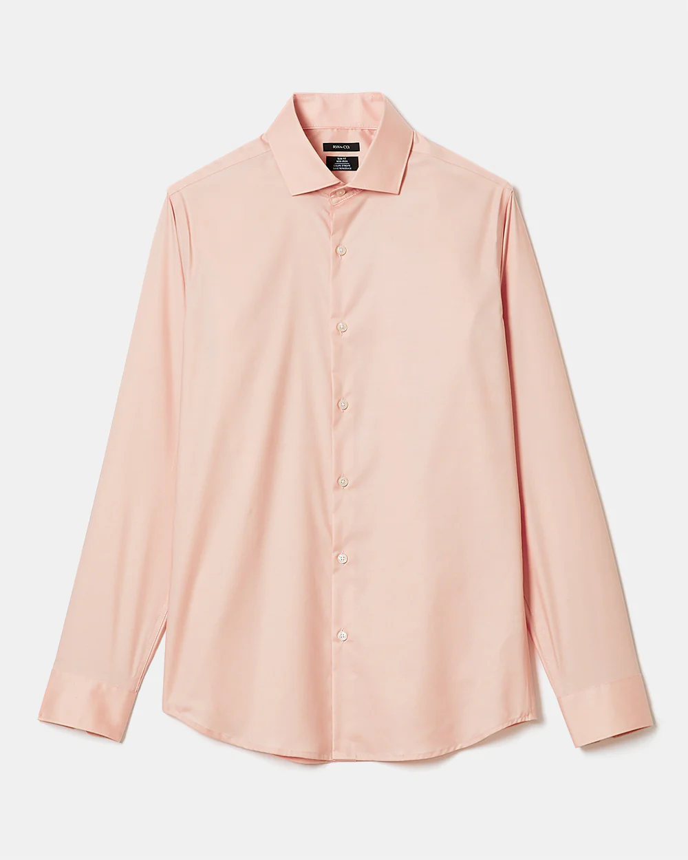 Slim Fit Stretch Dress Shirt - Image 19