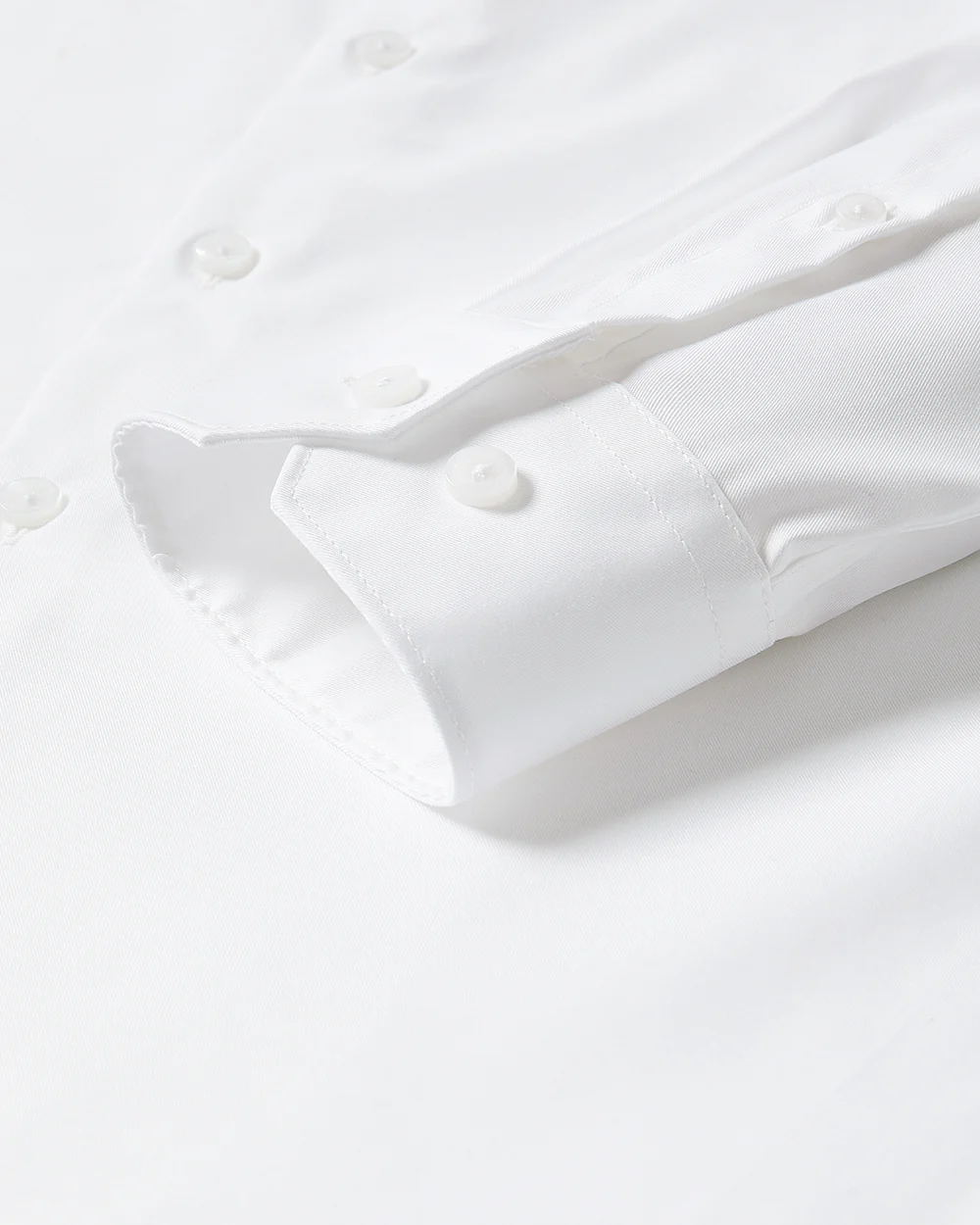 Slim Fit Stretch Dress Shirt - Image 4