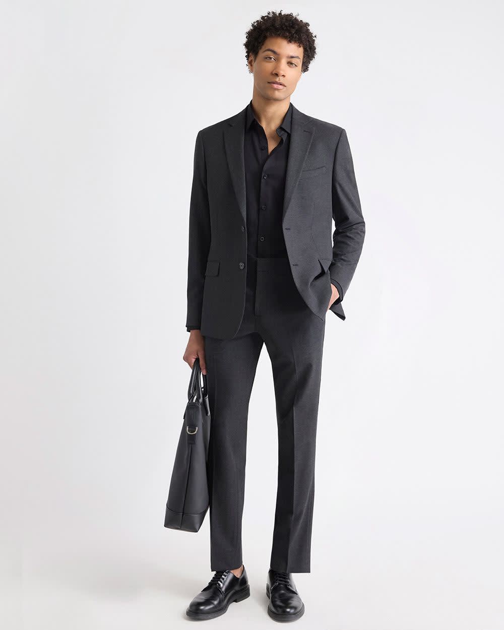 Slim Fit Tech Suit Pant - Image 15