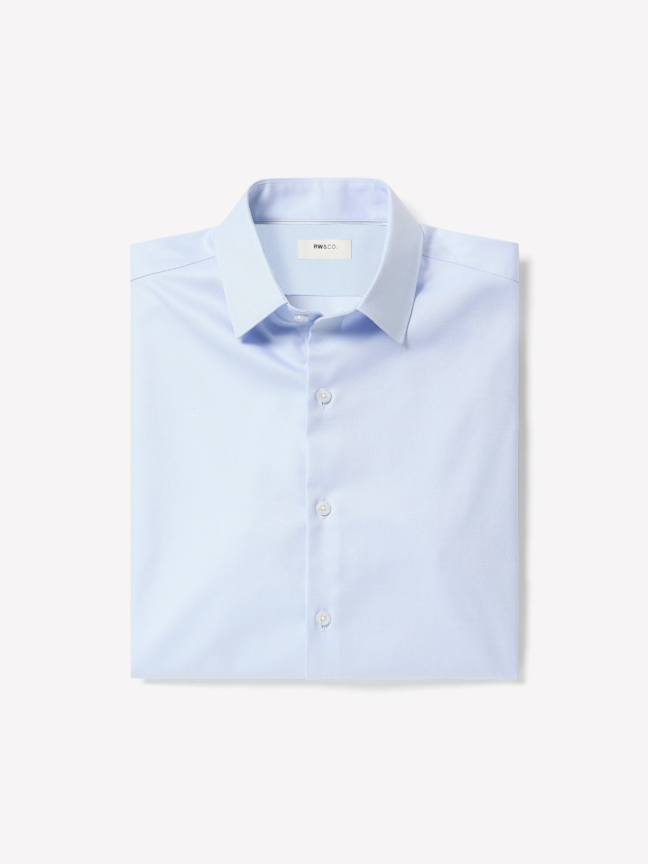 Slim Fit White Dress Shirt - Image 7