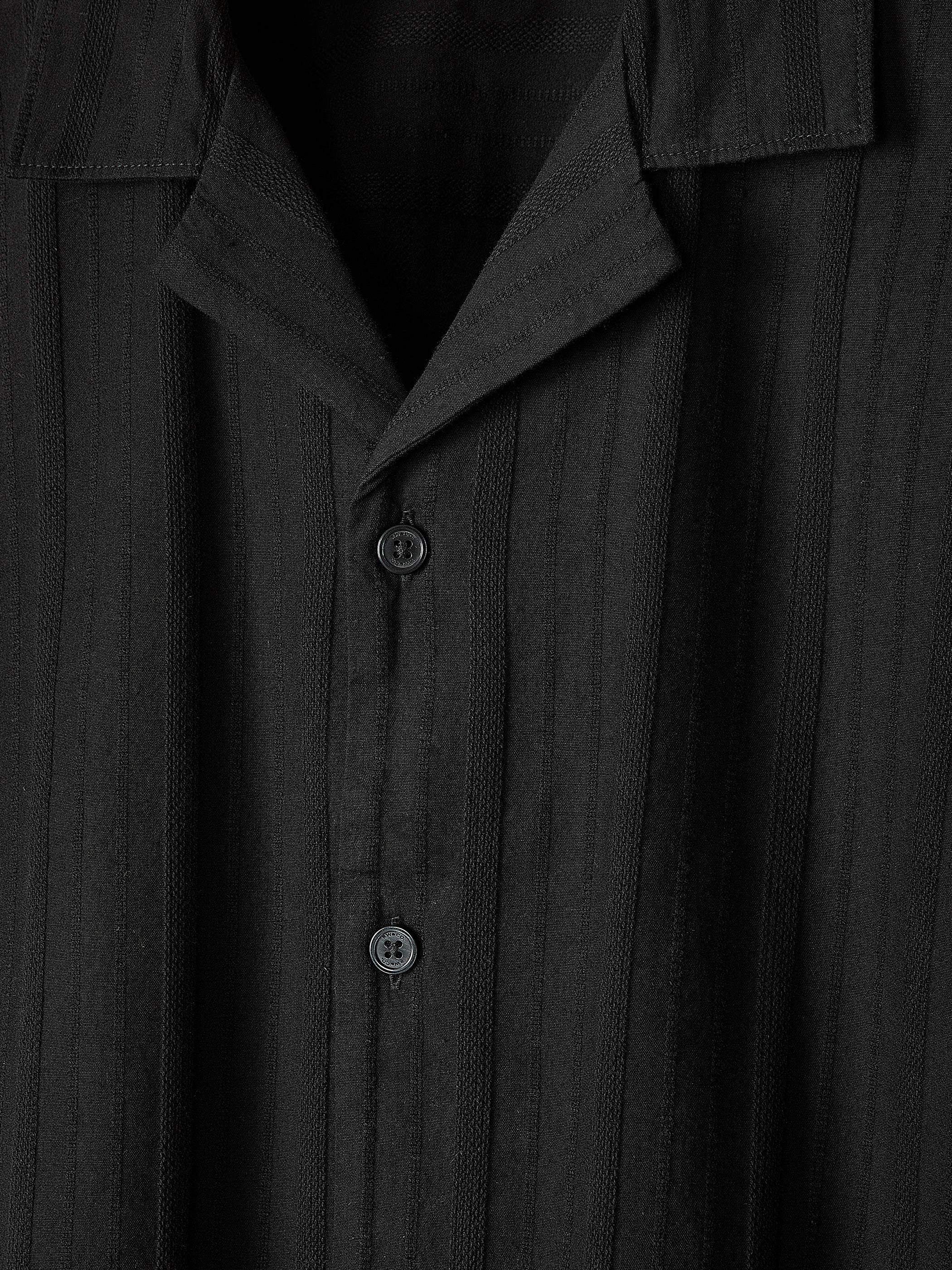 Short-Sleeve Shirt with Camp Collar - Image 4