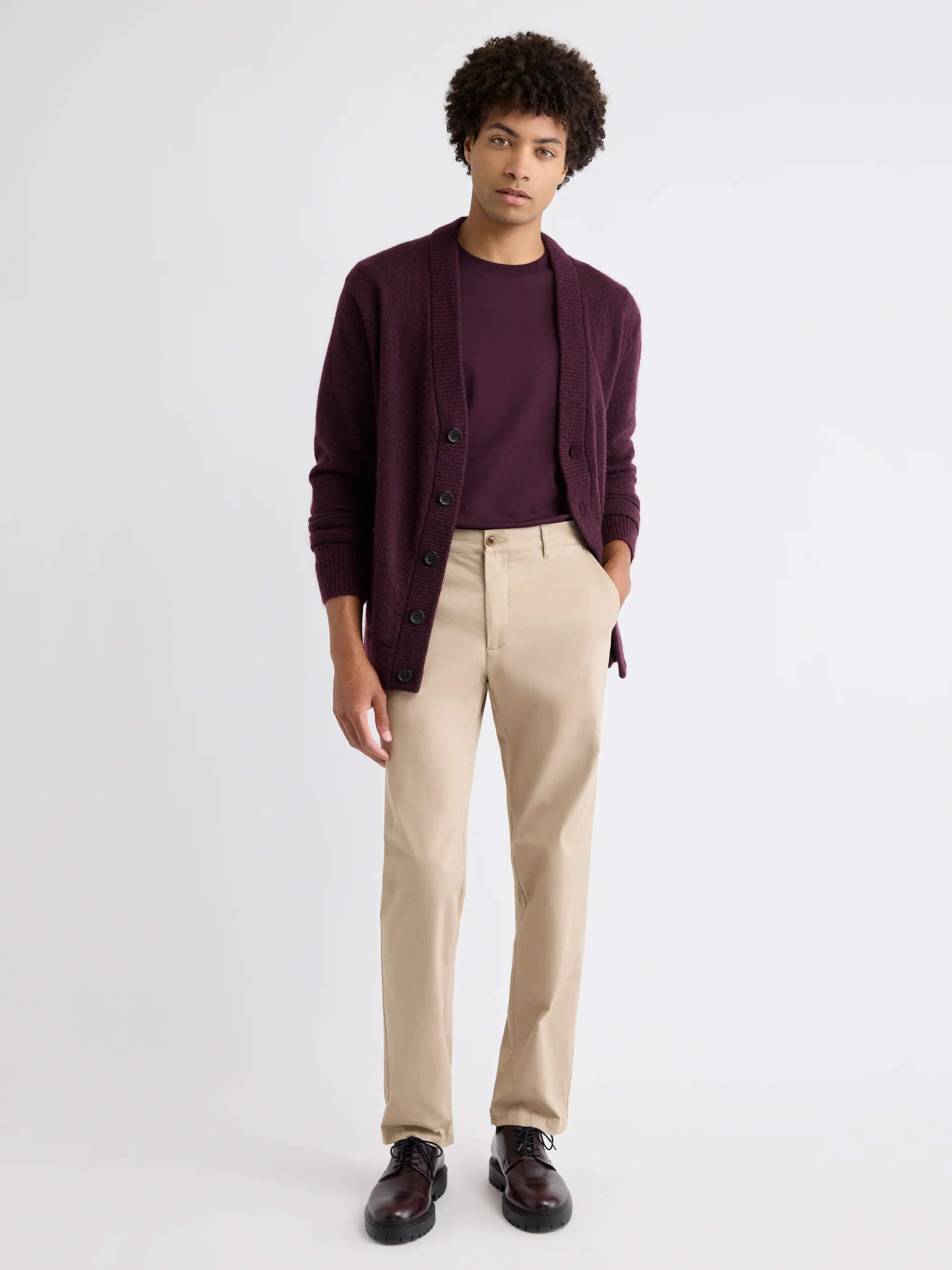 Solid Interlock Cotton Crew-Neck Tee - Image 13