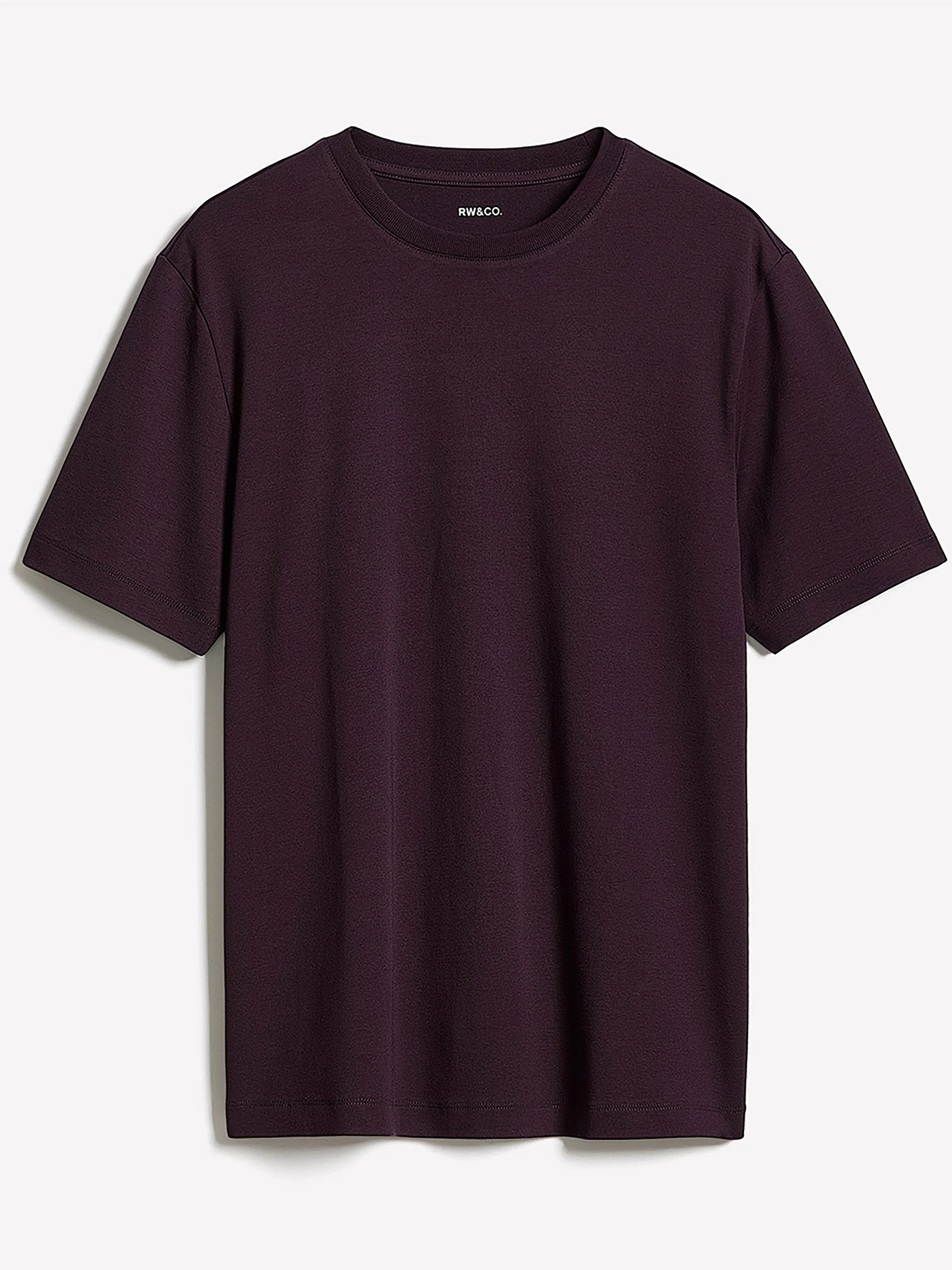 Solid Interlock Cotton Crew-Neck Tee - Image 15
