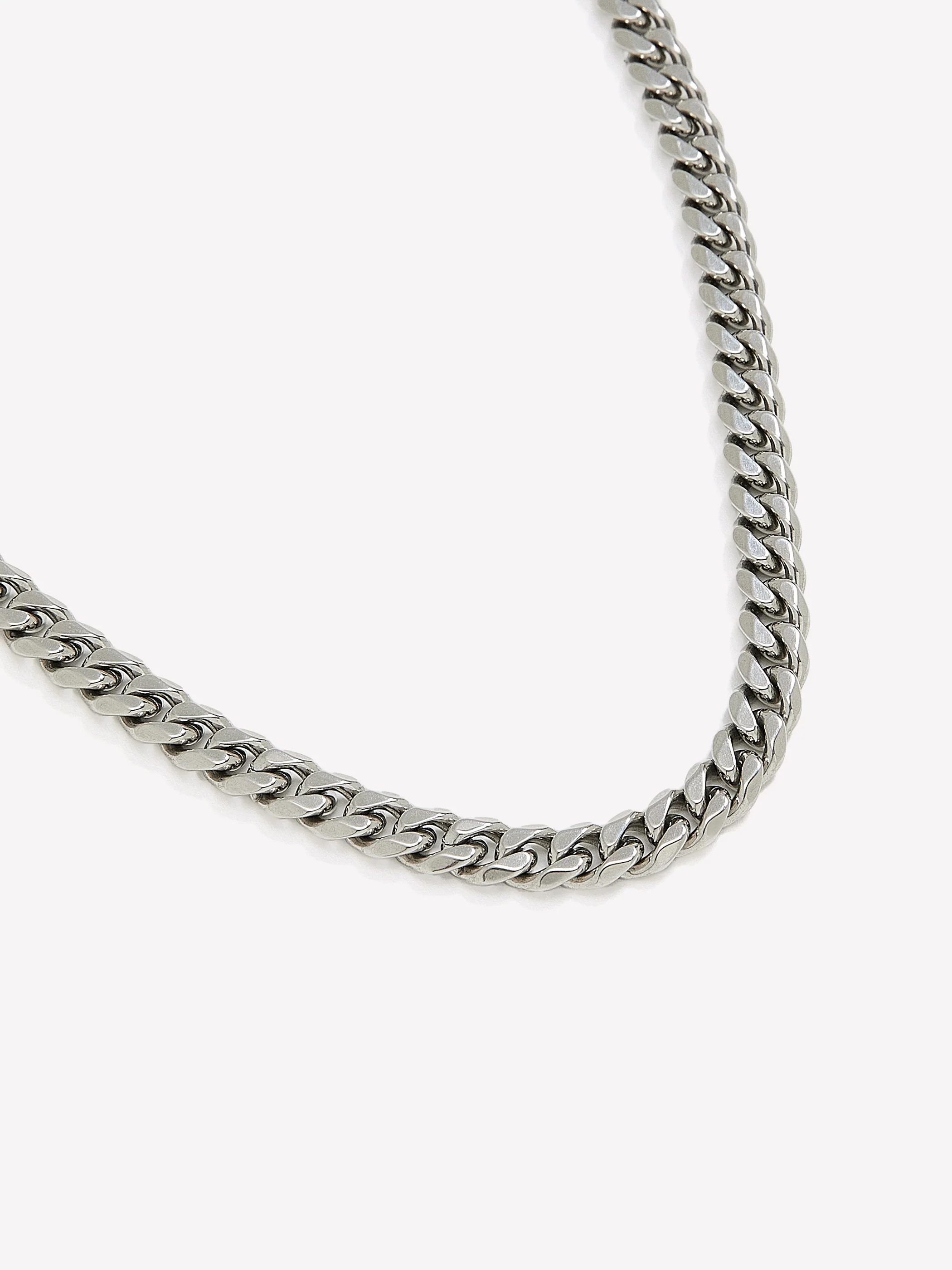 Stainless Steel Flat Necklace - Image 2