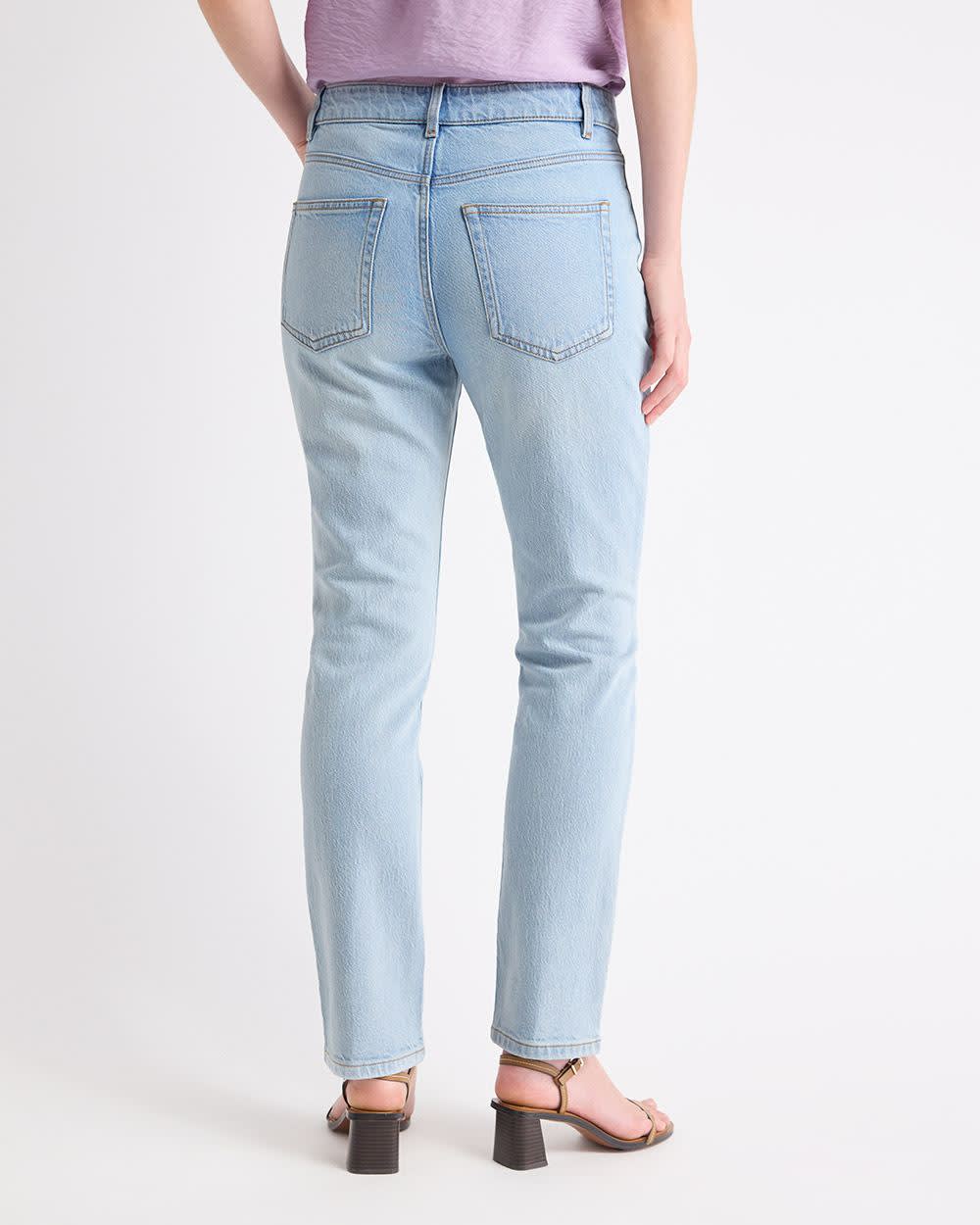 Slim-Leg High-Rise Jeans - Image 3