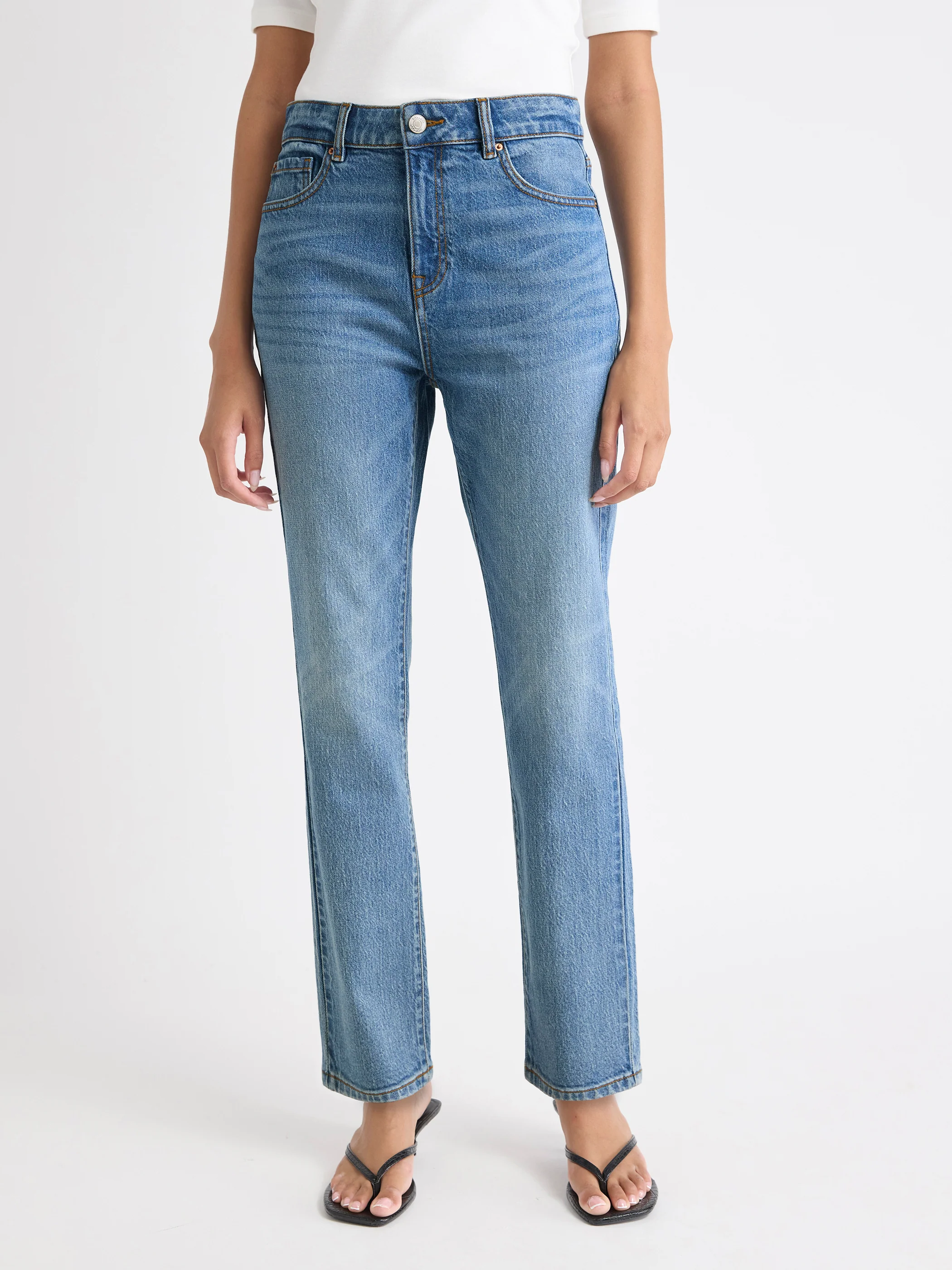 Slim-Leg High-Rise Jeans - Image 6