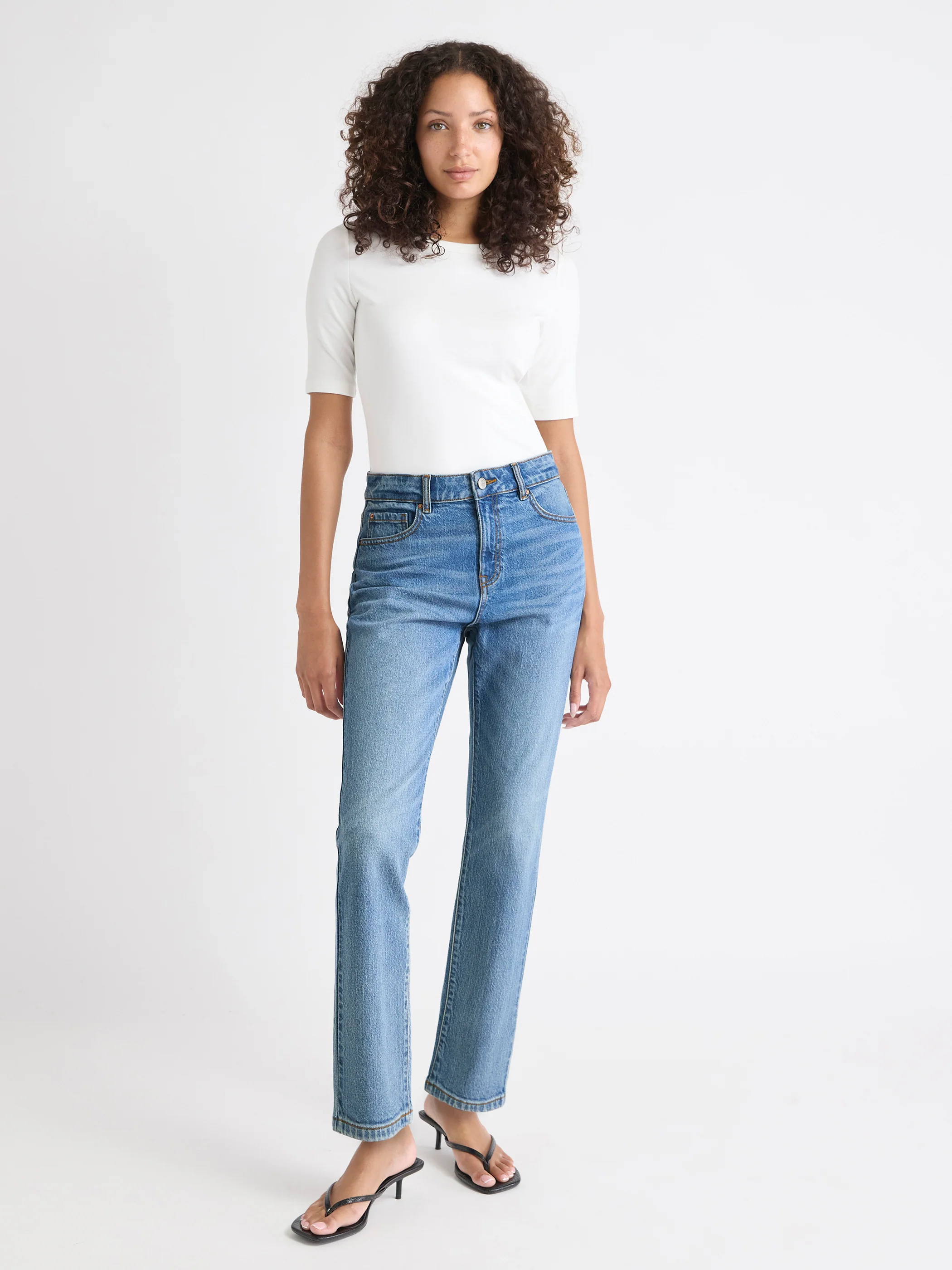 Slim-Leg High-Rise Jeans - Image 7