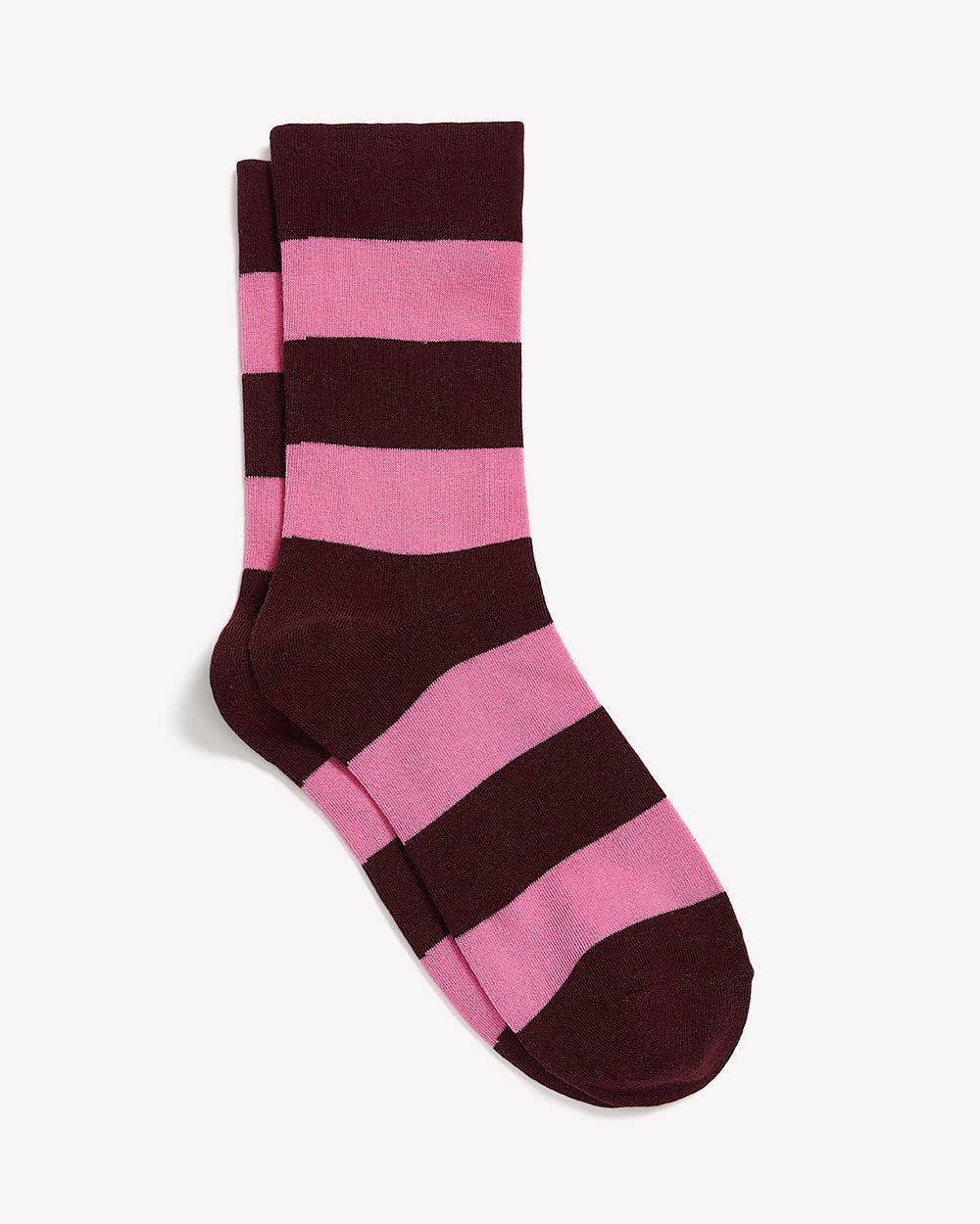 Crew Socks with Stripes - Image 3