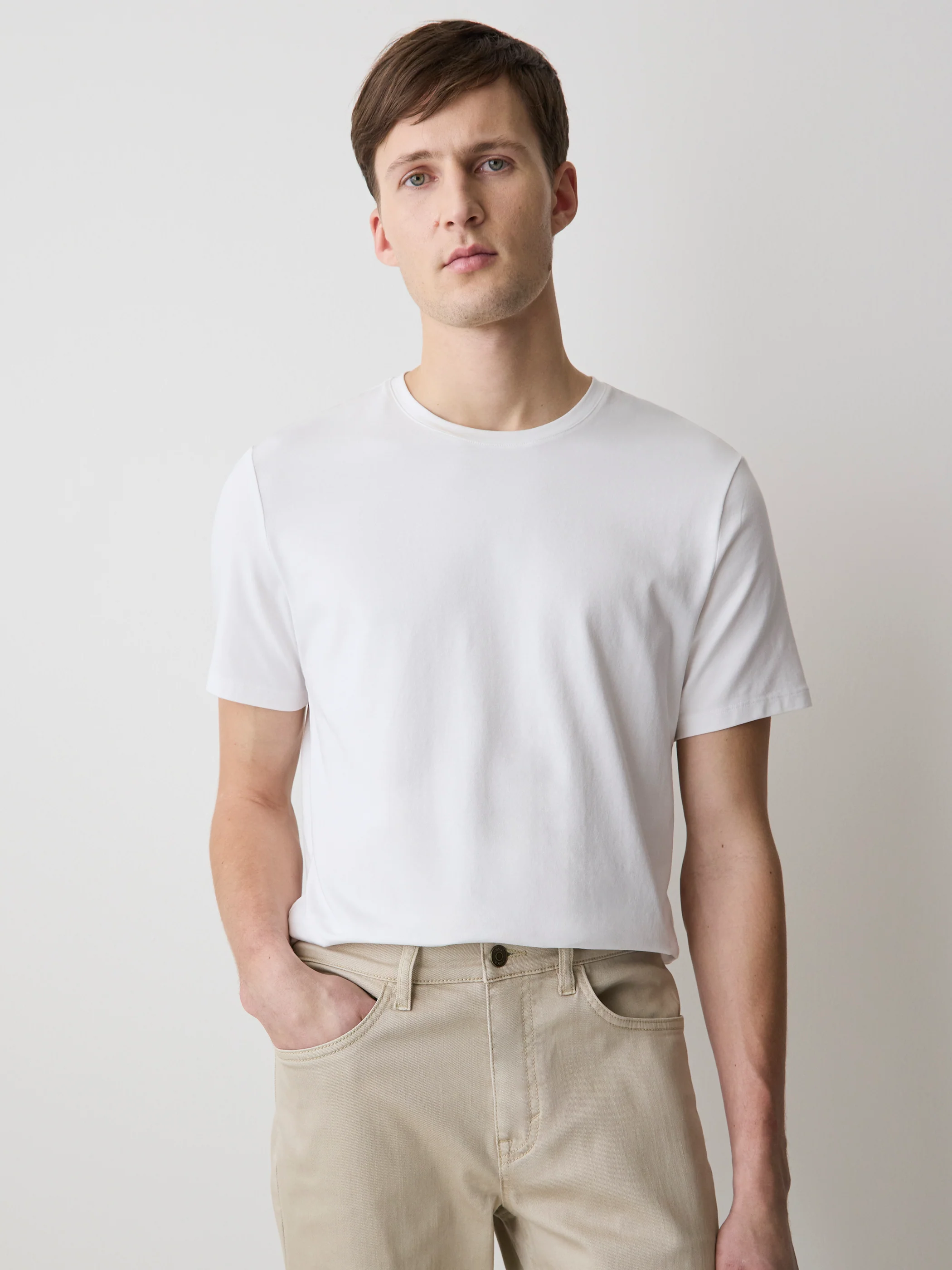 Supima Cotton (R) Crew-Neck T-Shirt - Image 7