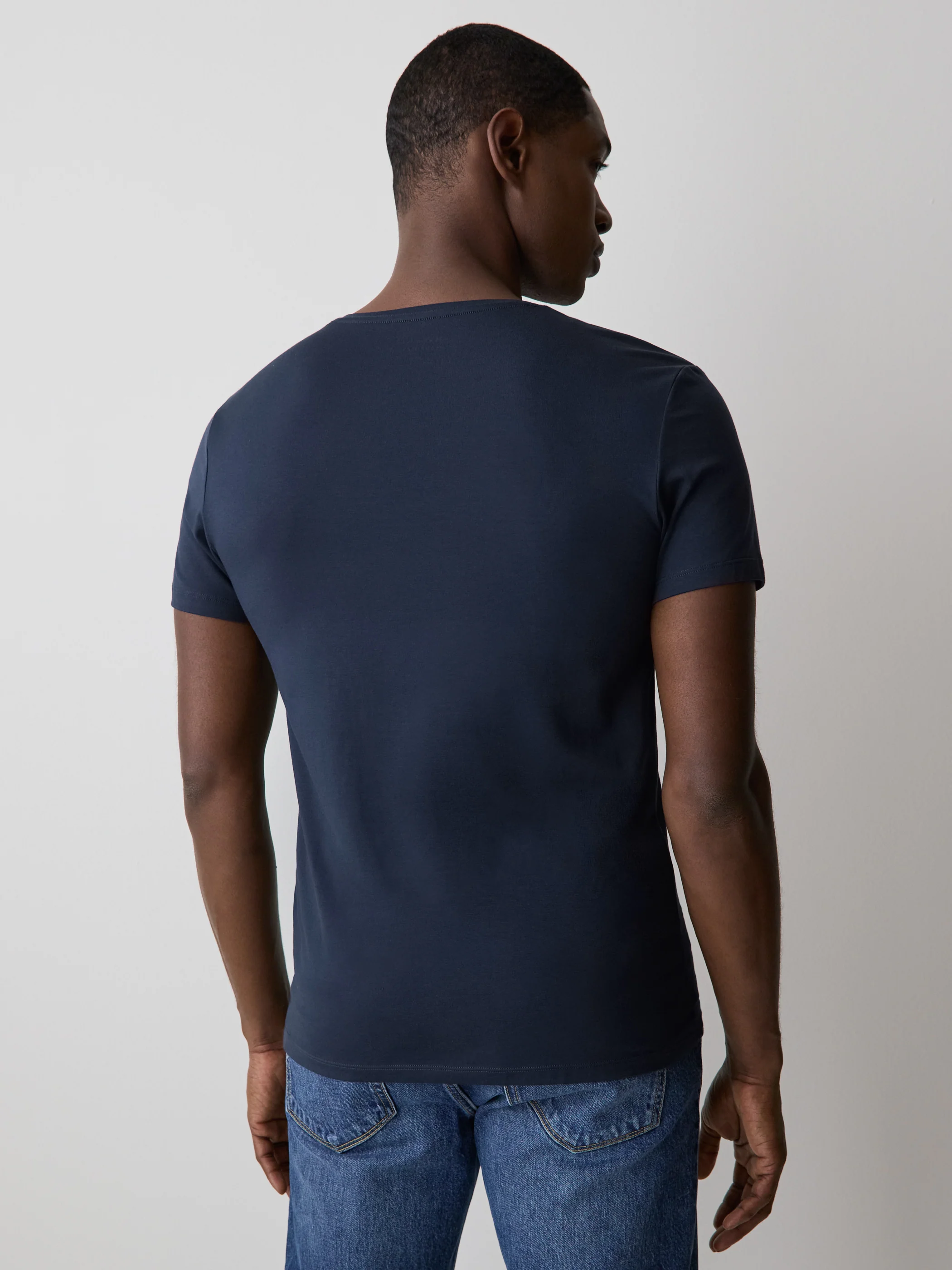 Supima Cotton (R) V-Neck T-shirt - Image 17